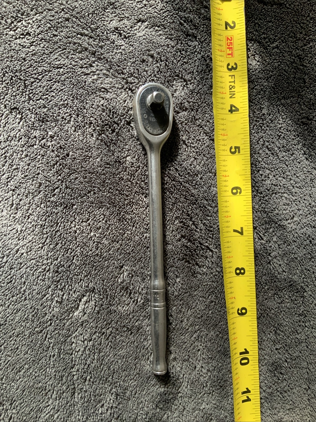 Snap On Tml830 1/4” Drive Ratchet, Wokrs Fine….used….has Marks…see,pics…
