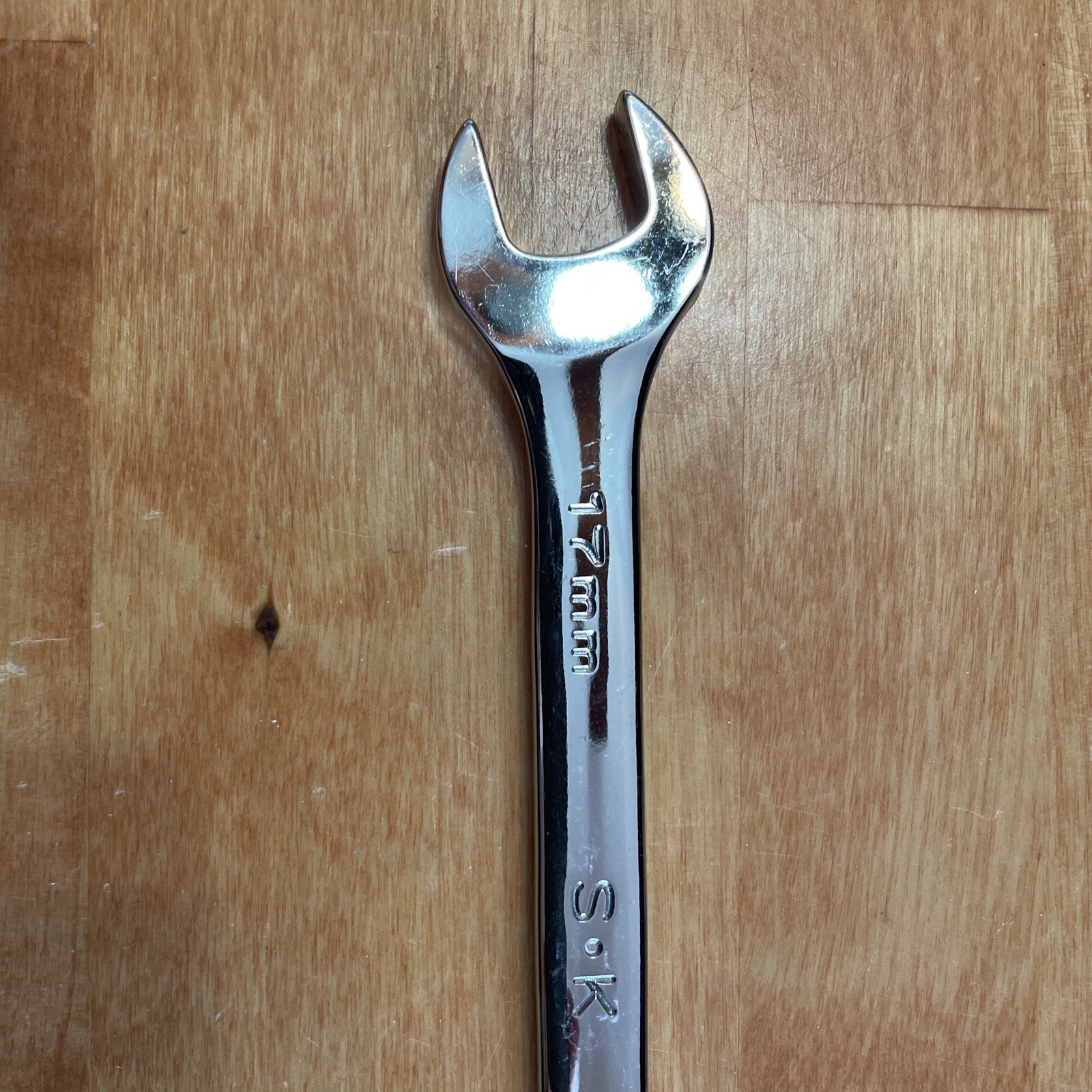 SK Tools 17 Mm Regular Length Super Krome Combination Wrench 88317 Made In USA!