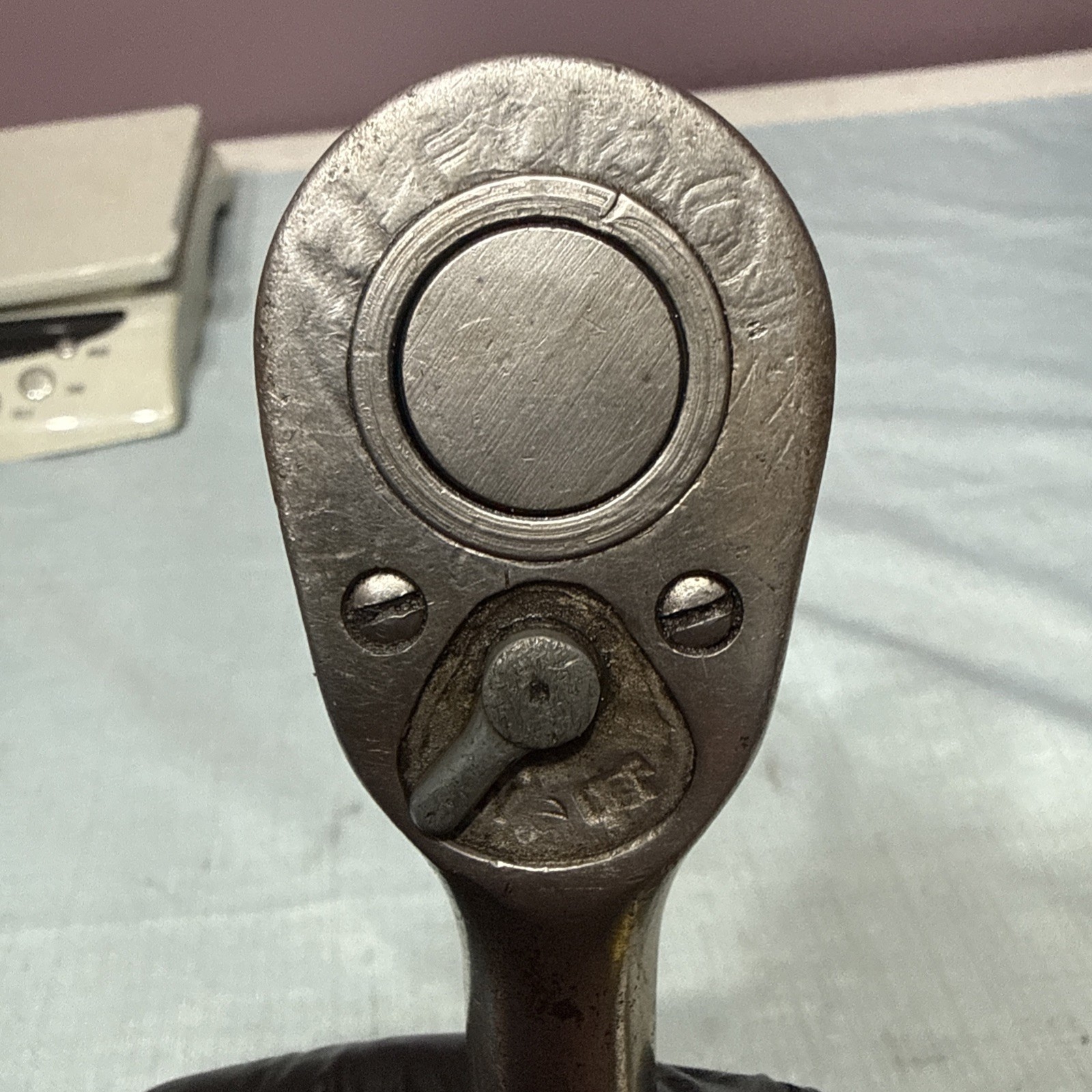Vintage Snap-on Long Handle 1/2″ Drive Ratchet 71-15 USA