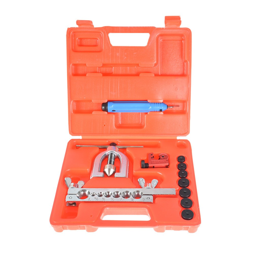 LABLT Mini Pipe Cutter Car Truck SAE / MM Double Single Flaring Brake Line Tool