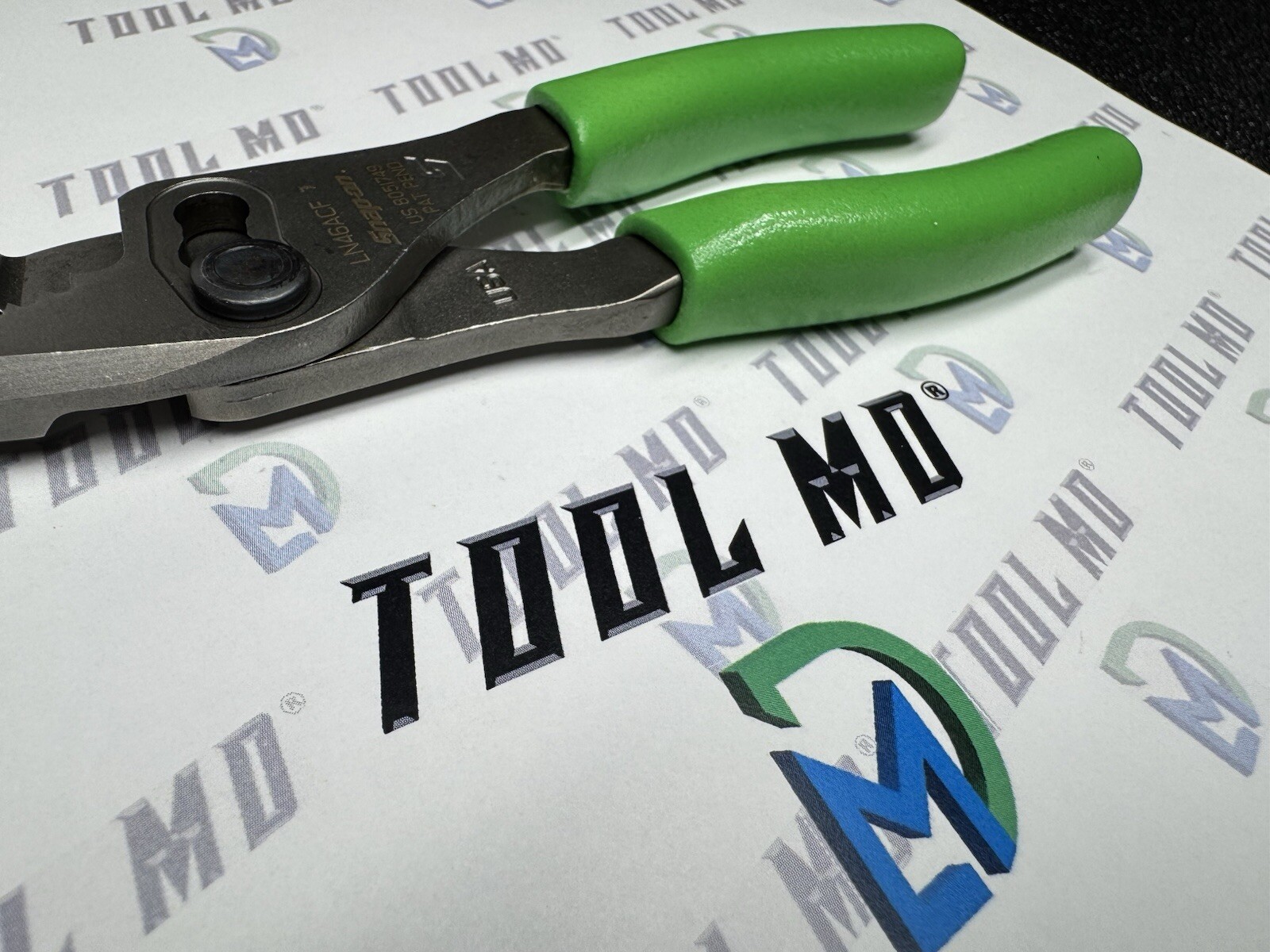 Snap-on Tools USA NEW GREEN 7″ Talon Grip Long Nose Slip Joint Pliers LN46ACF