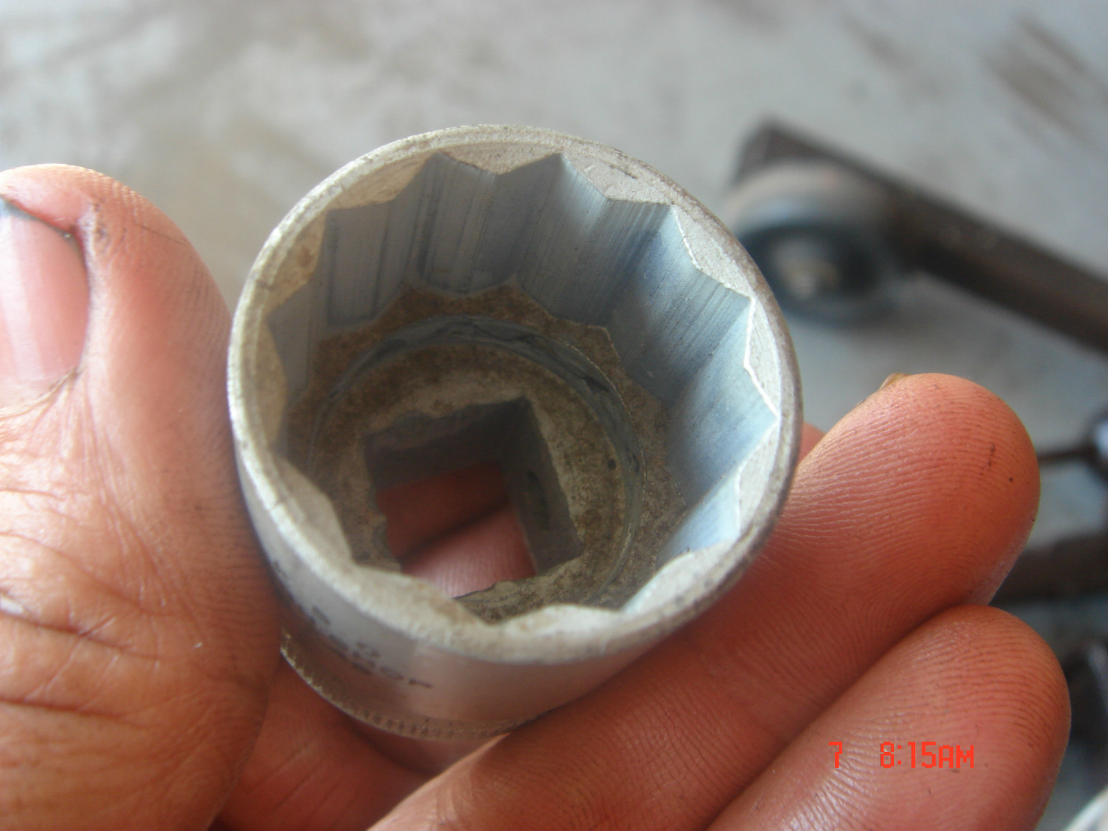 Vintage 1948 Snap On socket SW 320 1/2 – 1/2″ Drive 1″ Socket tool – 12 Point