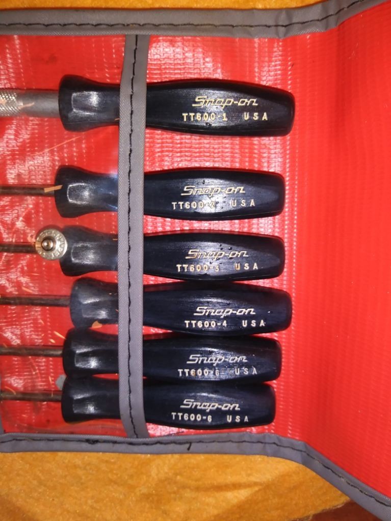 SNAP ON TT600 ELECTRIC WIRE 6 PC. DISCONNECT TOOL KIT WITH POUCH NEW