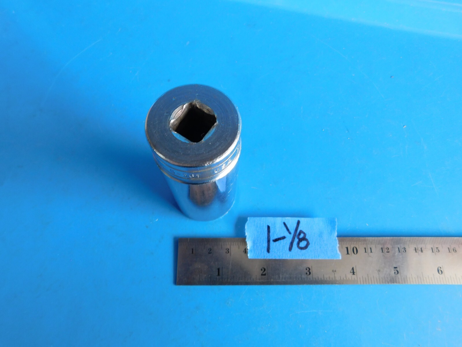 USED,SNAP ON TOOLS » 1-1/8 IN. » 1/2 IN. DR. DEEP 12 POINT SOCKET, PART#S361