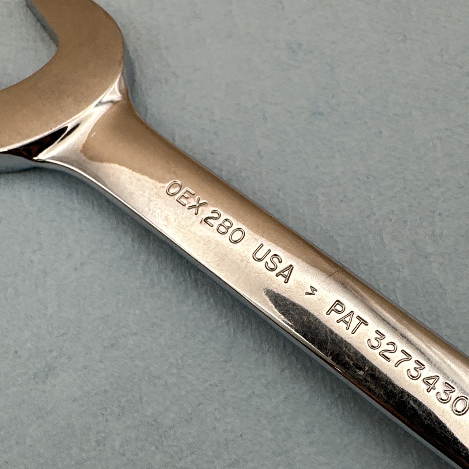 Snap On Tools OEX280 7/8″ 12PT SAE Short Chrome Combination Wrench