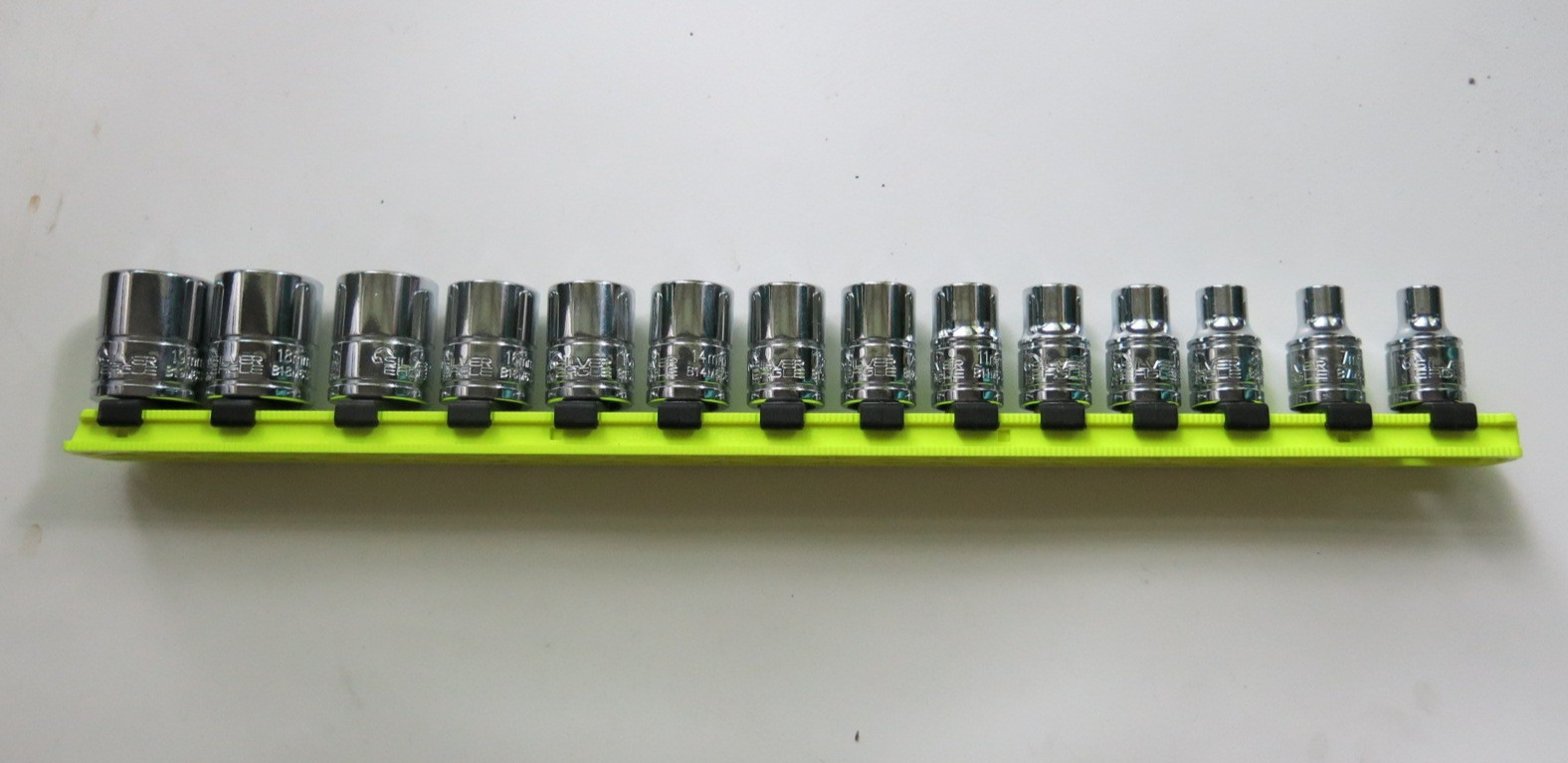 MATCO Tools 3/8″ DRIVE SILVER EAGLE METRIC SOCKET SET Snap on Hi-Viz Rail