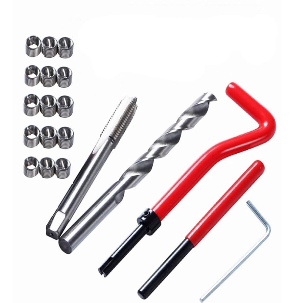 Zohino 20Pcs Thread Repair Kit M10X1.5mm Insert Metric Stripped…