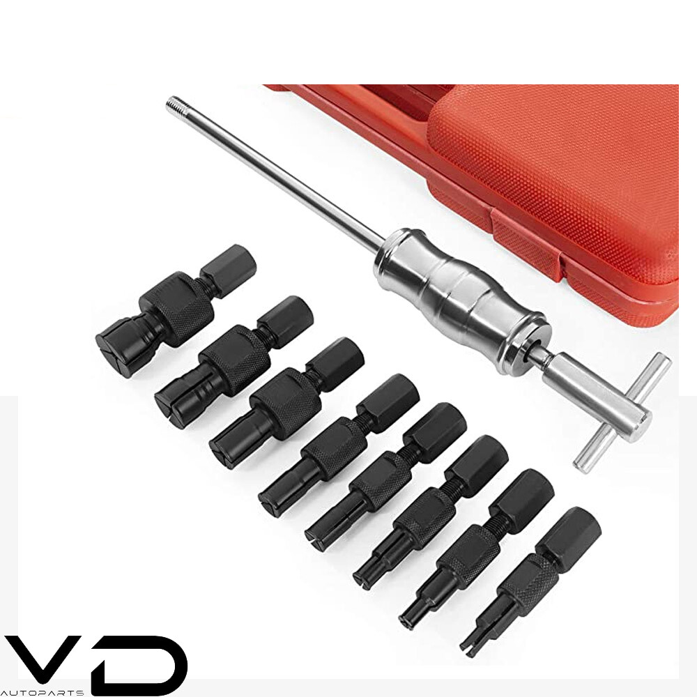 9pc Internal Bearing Remover Slide Hammer Set Blind Hole Inner Puller Set 8-32mm