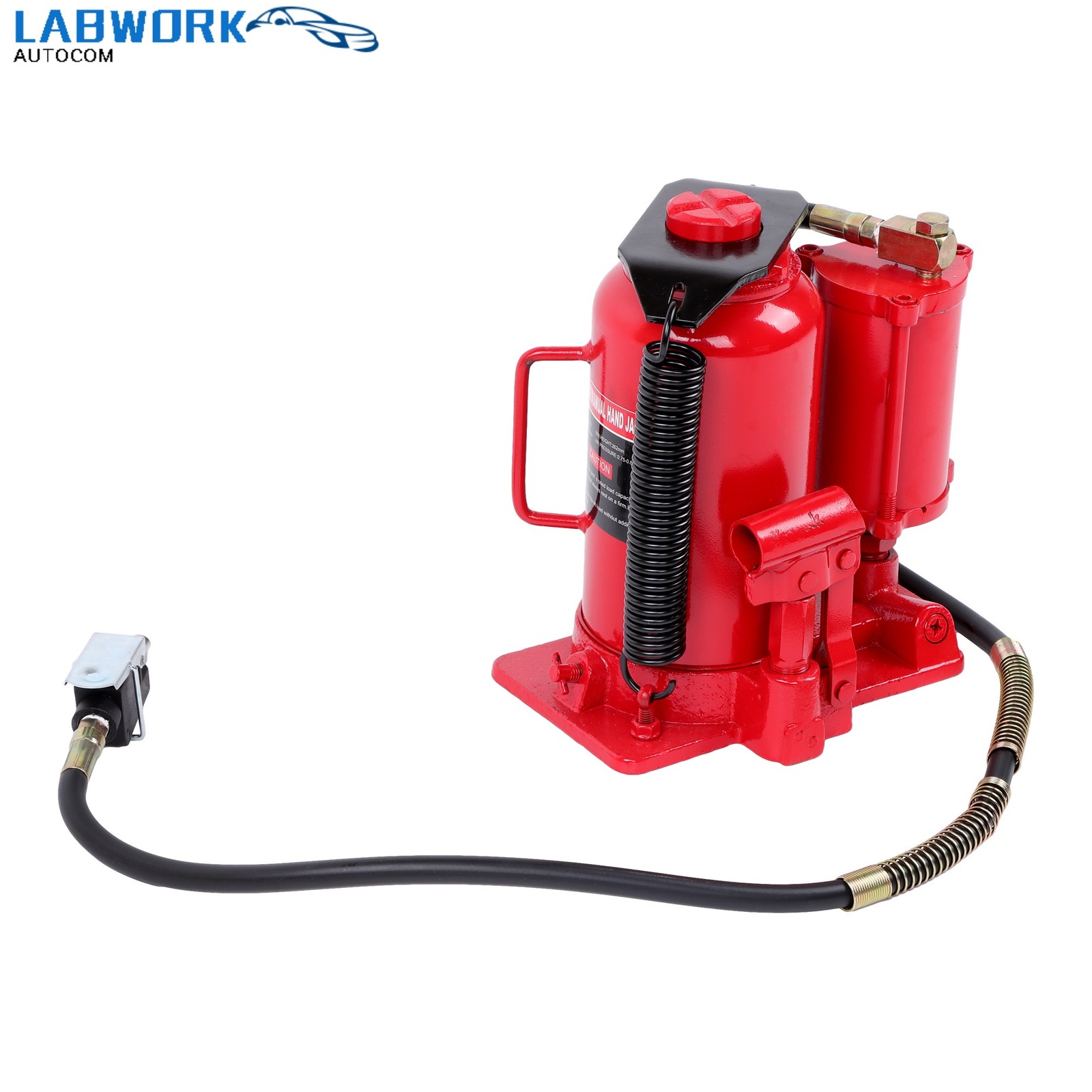 Air Hydraulic Bottle Jack 20 Ton Manual 44000lbs Heavy Duty Auto Truck RV Repair