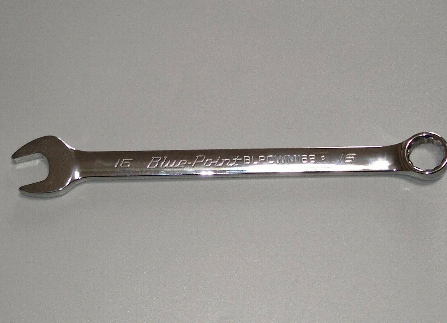 Blue Point BLPCWM16B, 16MM. Combination Wrench, 9.1″ Long, 12 Pt. *GLOSS FINISH*