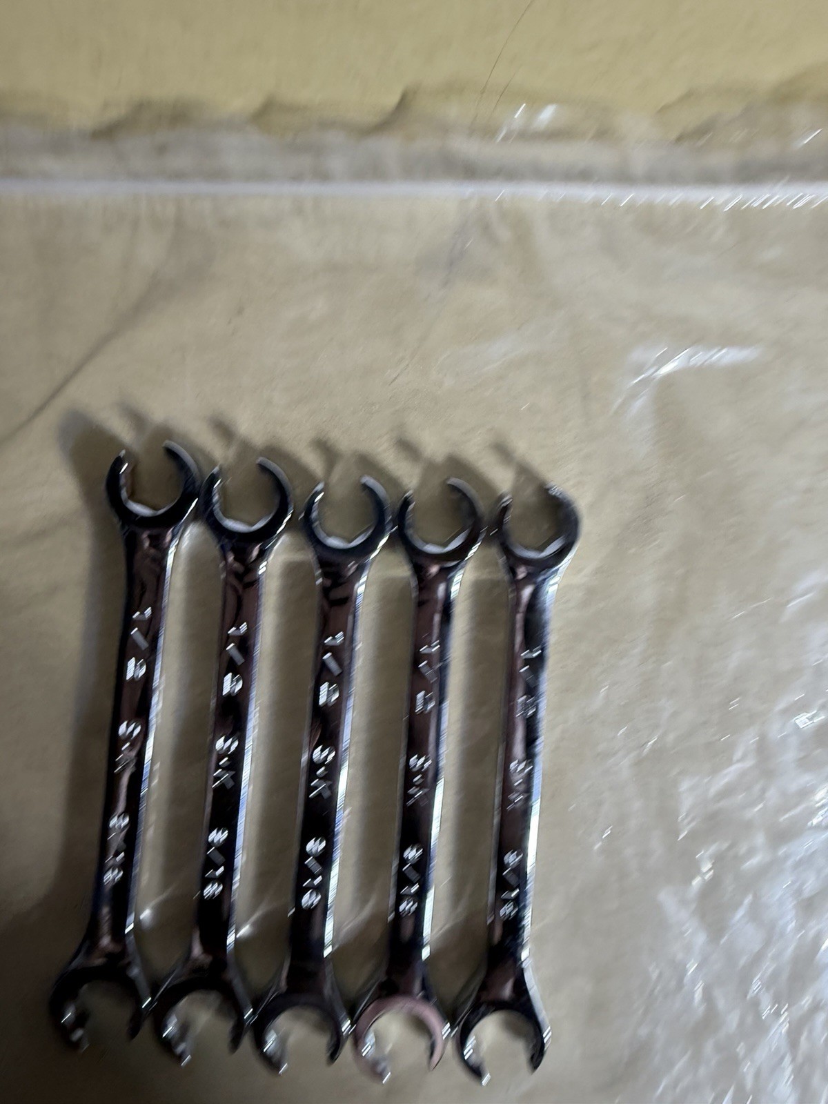 5 pieces – SK Wrench Lot 1/2 9/16 F1618 USA Flare Nut