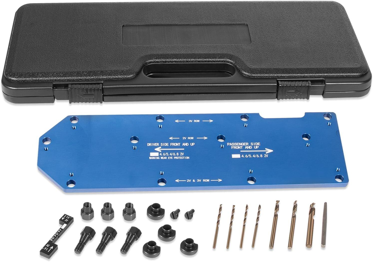 71600 Manifold Drill Template for FORD 4.6L, 5.4L & 6.8L V10 2 Valve and 3 Valve