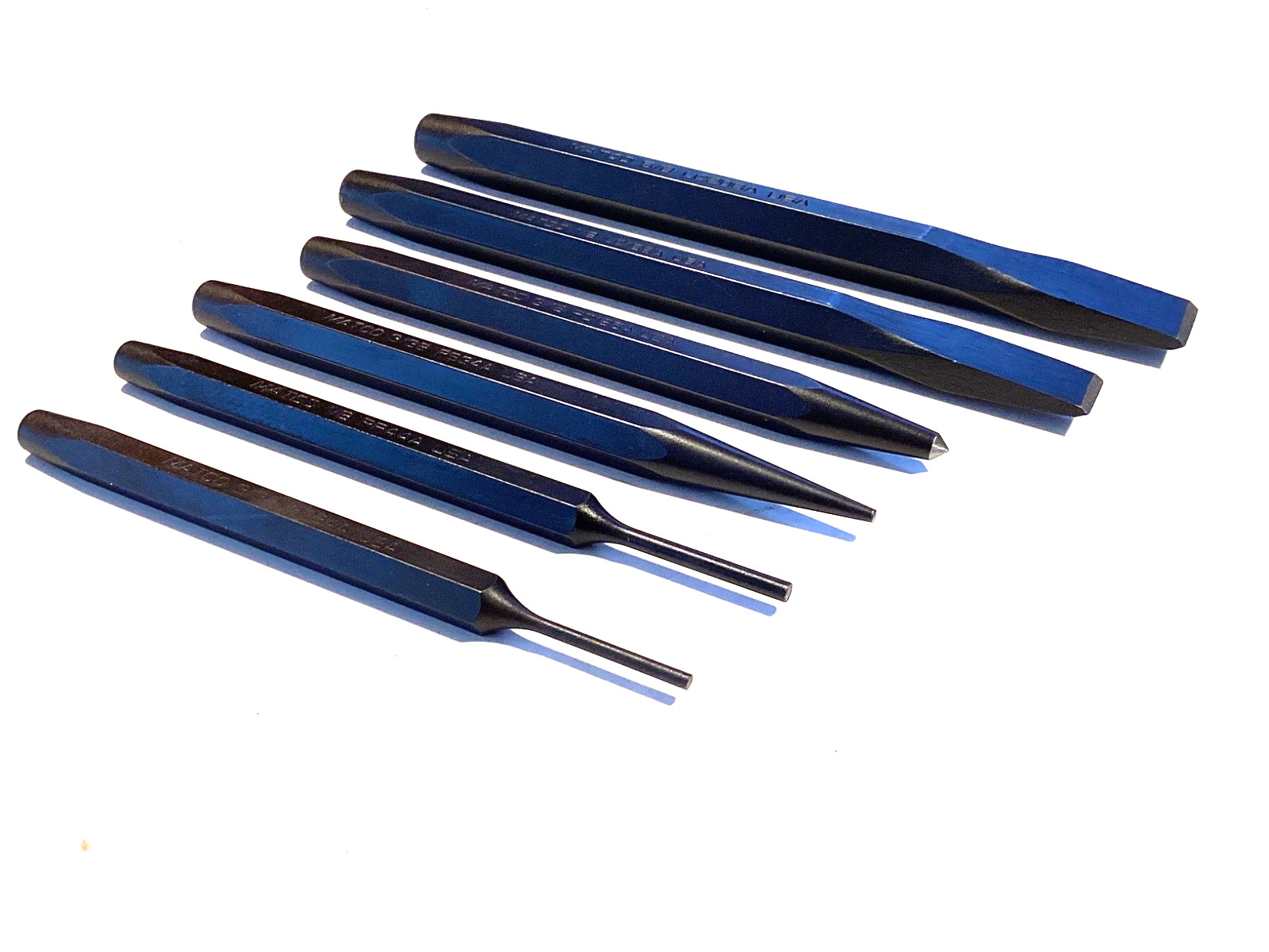 Matco Tools SPC6PA NEW 6 Piece Punch and Chisel Set With Storage Pouch USA MADE