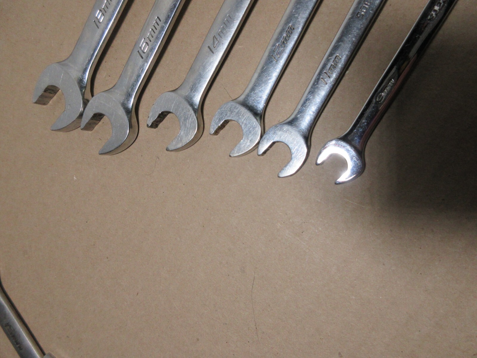 Snap-on USA SOEXM, 9, 11, 12, 14, 16, 18mm 11 has been ground down, no owners ma