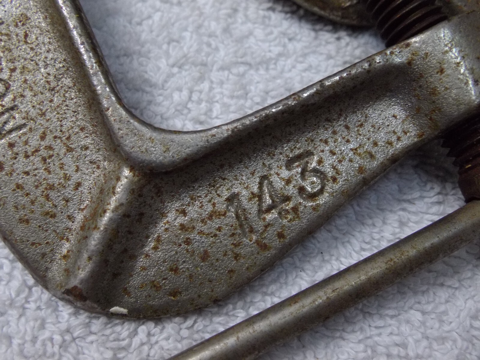 Vintage B&C Brink & Cotton 143 Made in USA 3″ C Clamp Set of 4