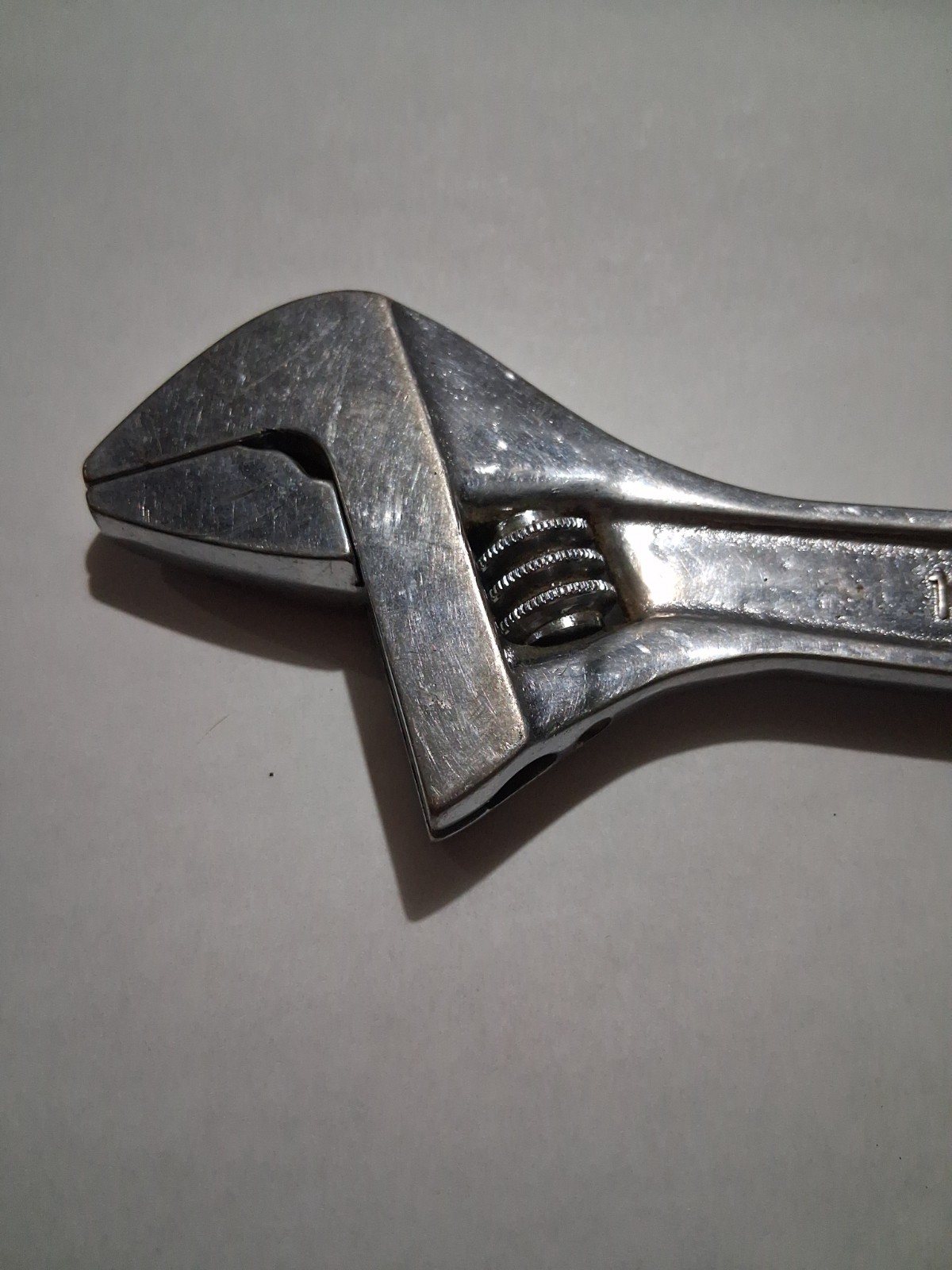 Snap On Tools AD10 10″ 250mm Chrome Adjustable Wrench Made in USA