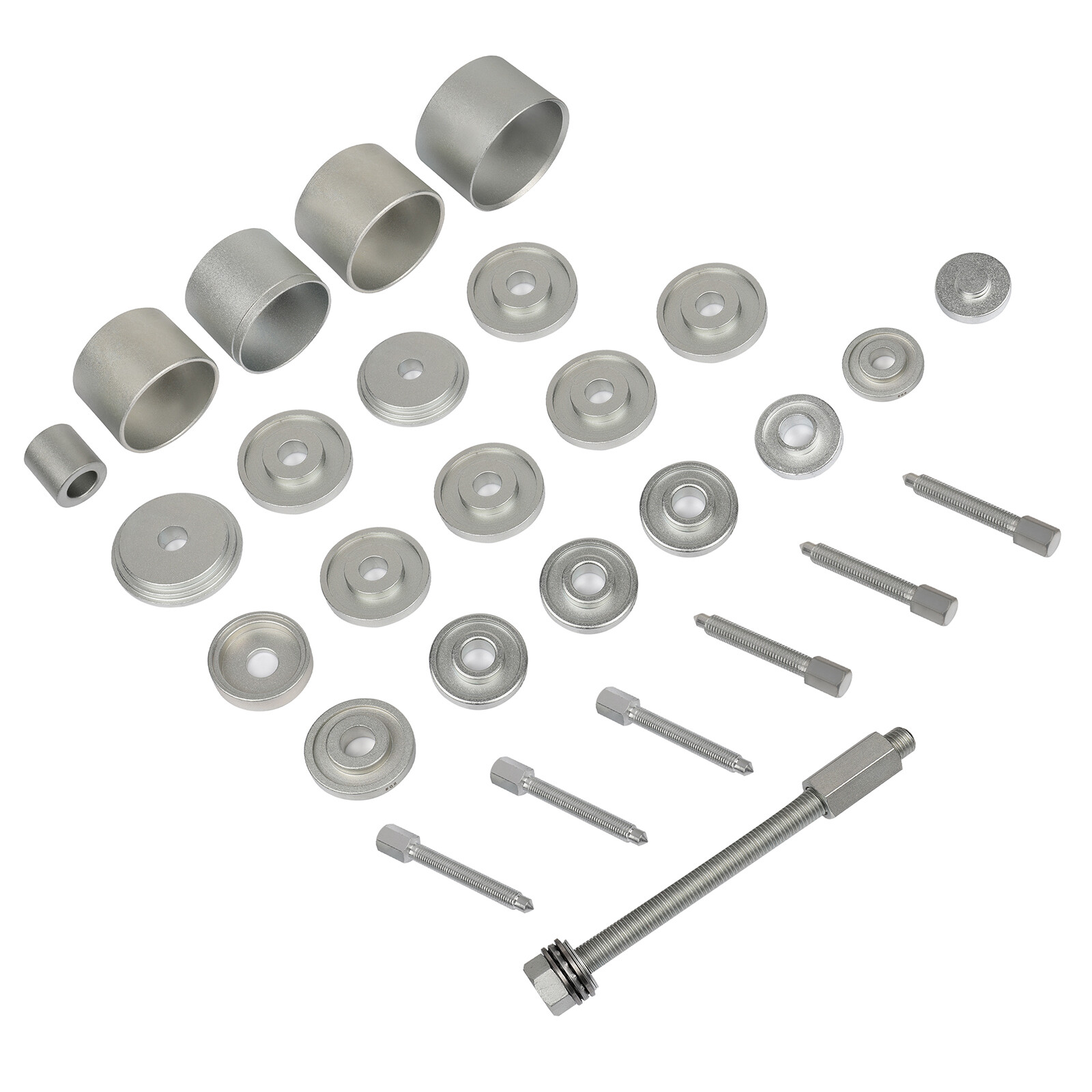 31PCS Front Wheel Drive Hub Bearing Press Adapter Puller Remover Installer Tool