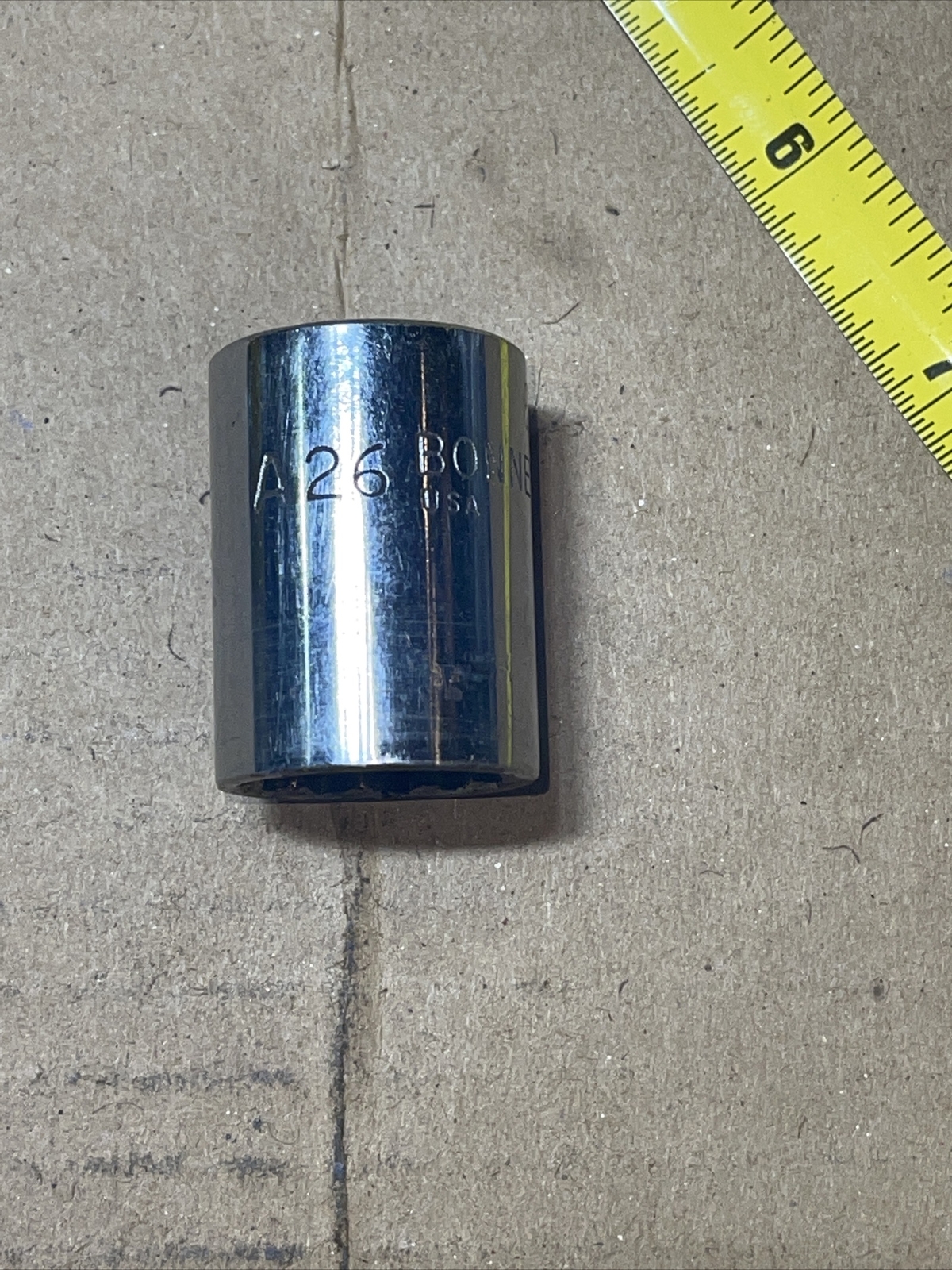 BONNEY USA A26 13/16 In SAE 1/2” Drive 12 Point Socket