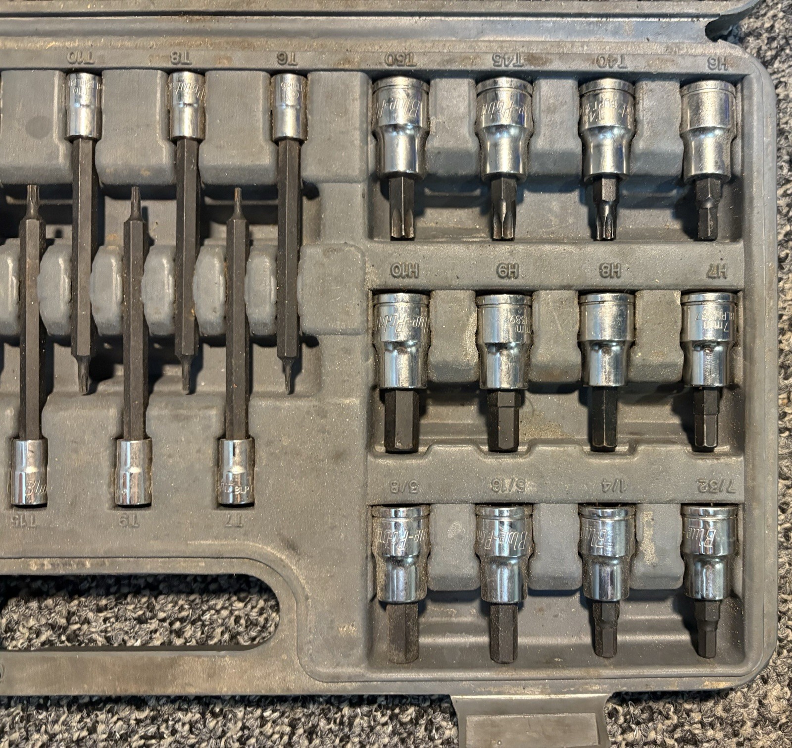 Blue Point BLPTHC87 87 pc TORX & Hex Bit Socket Set *Pre-Owned***