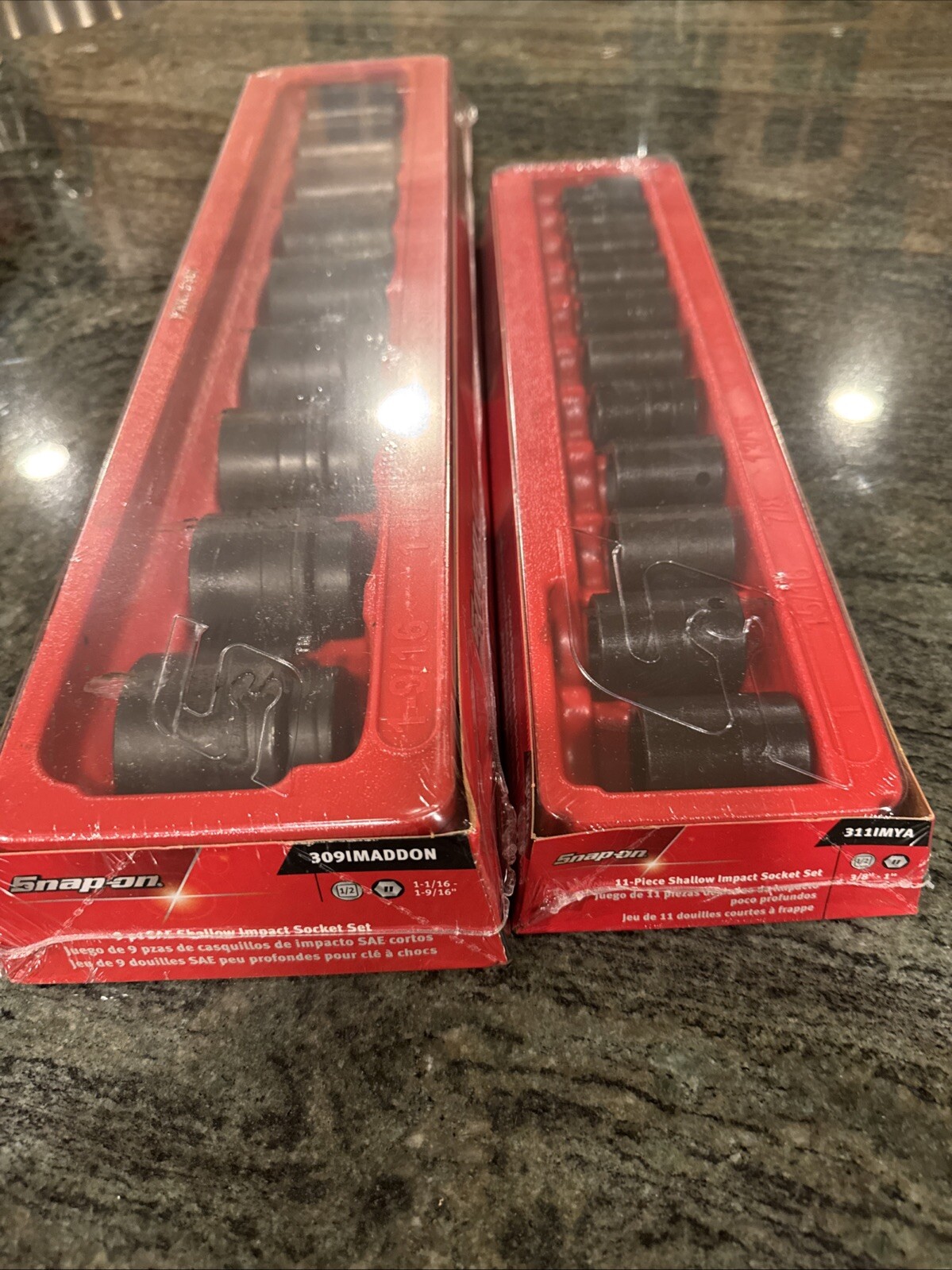 Snap On 320im 20 pc. shallow Impact socket set 3/8-1-9/16” sealed
