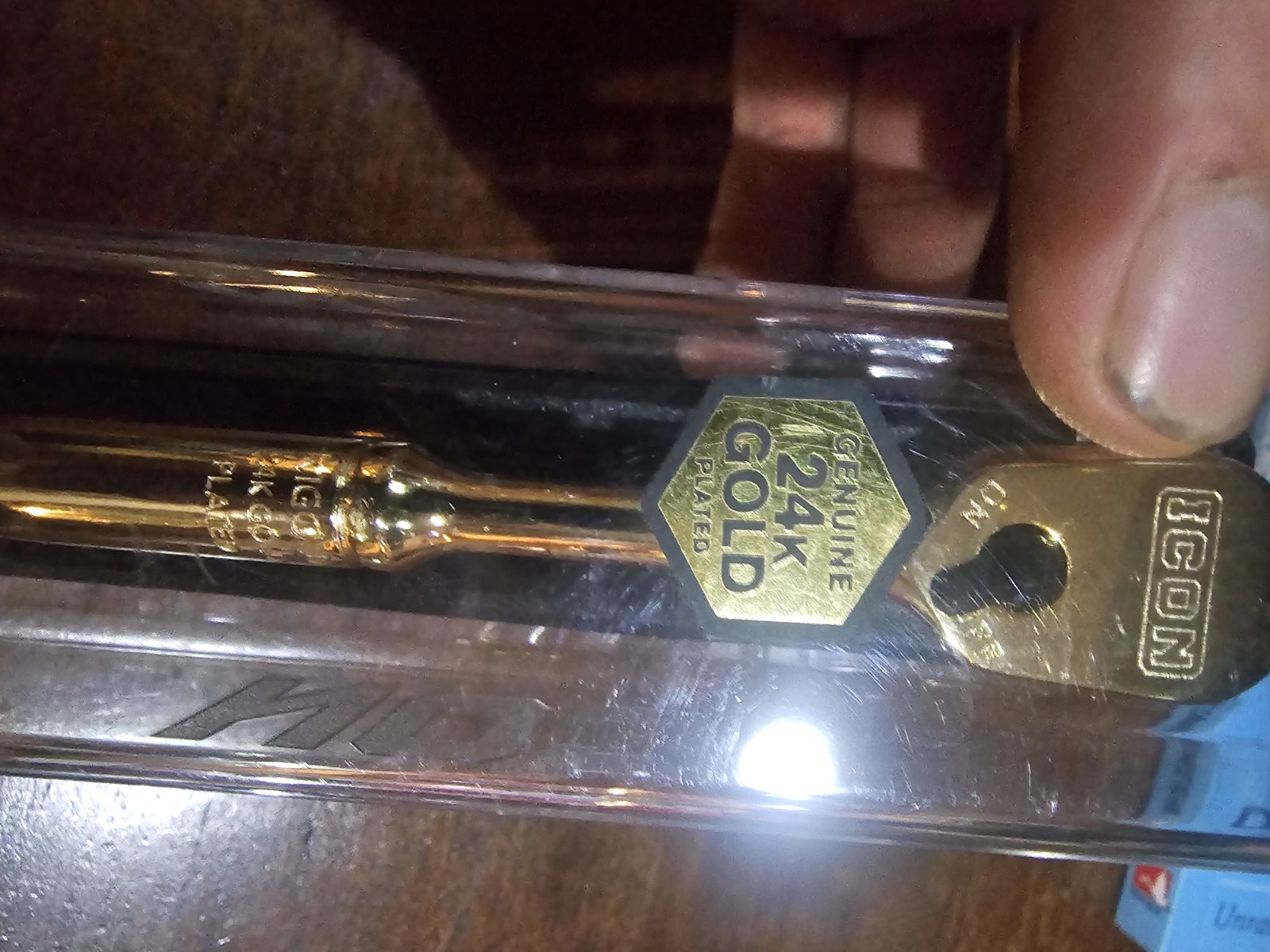 Icon 24k Gold Ratchet 1/4 Drive 90T Low Profile Limited Edition New Unopened