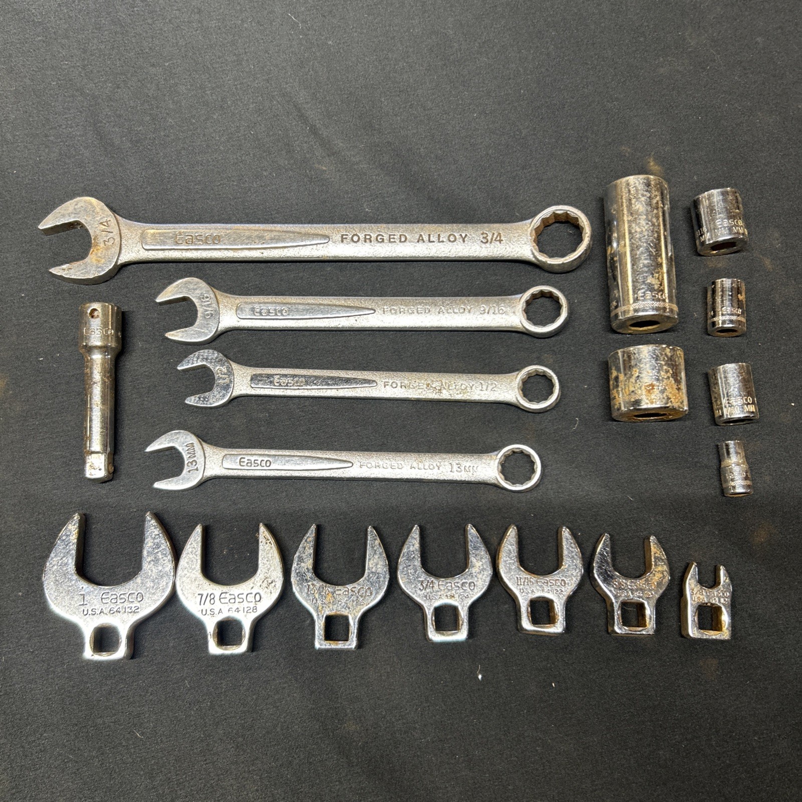 Easco Mechanics Tool Lot 18pcs