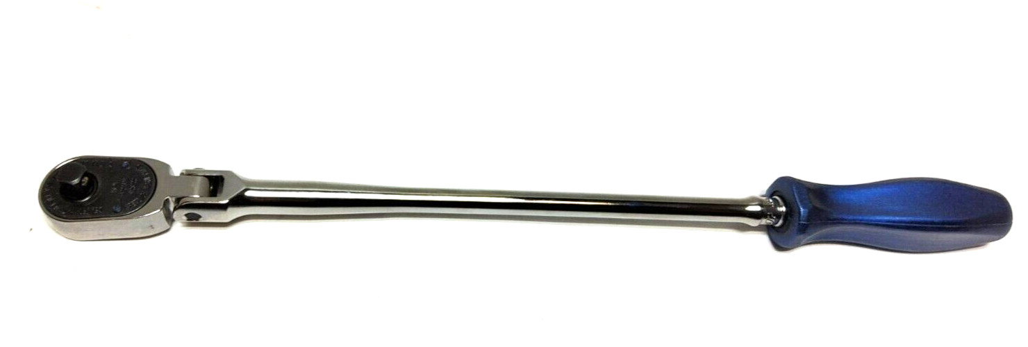 New Snap-on™ 1/4″ drive 13″ Extra Long Flex Head Hard Handle Ratchet THLLFD72MB