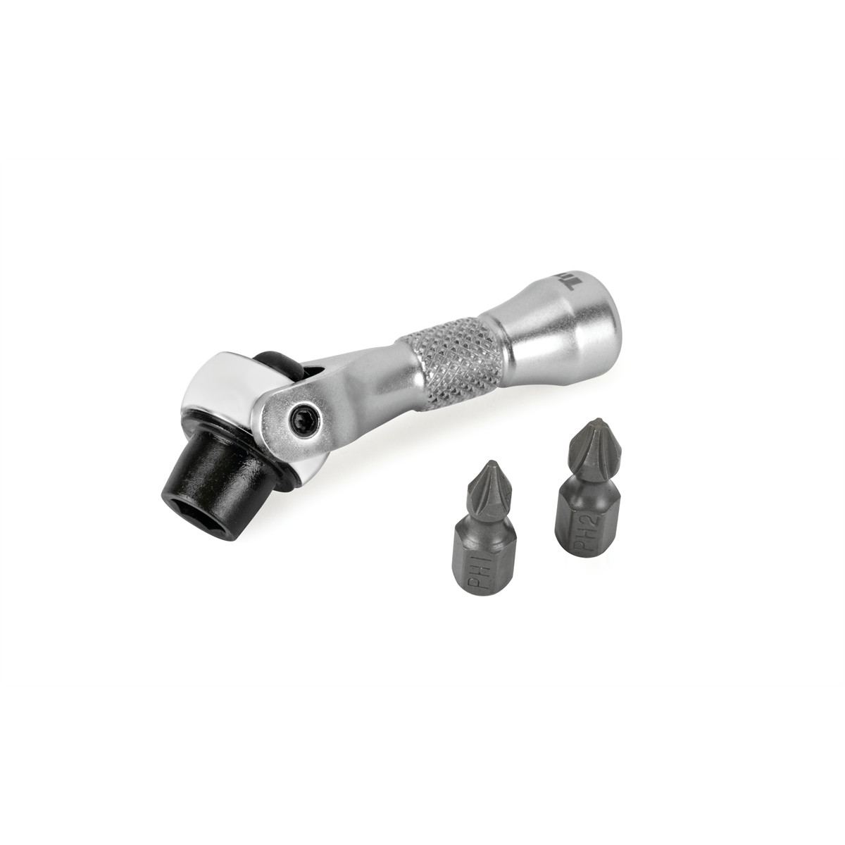 Titan 11331 1/4 In. Drive 90 Tooth Nano Ratcheting Swivel Bit Driver