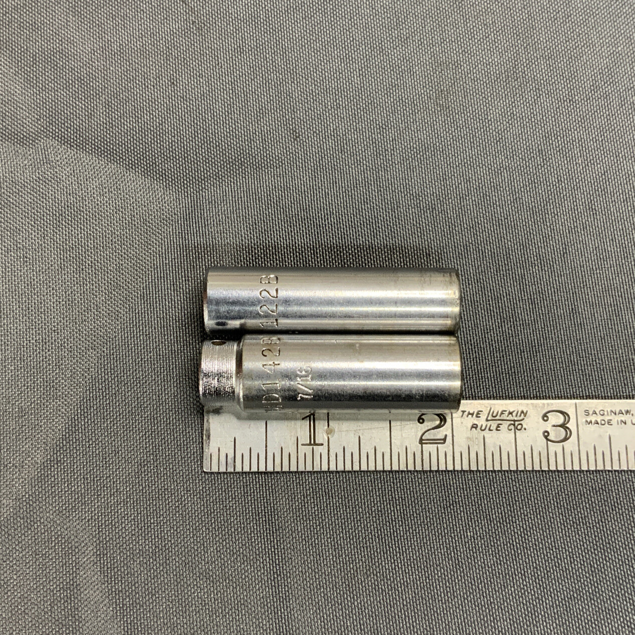 2 MAC Tools USA 1/4 Inch Drive Deep Well Sockets MD142B And MD122B
