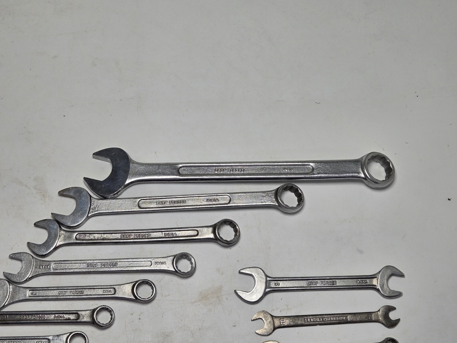 Gedore SAE & Metric Combination & Double Wrench Lot of 15 * Made In India *