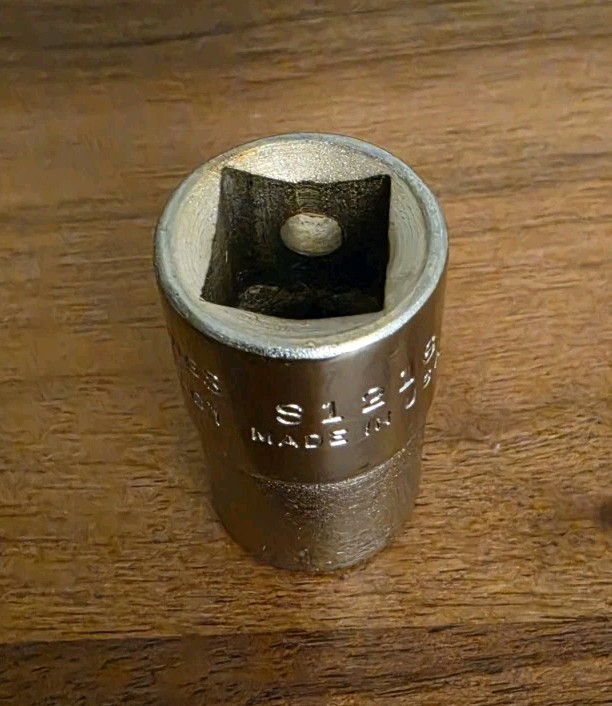 Billings Vitalloy S1218 Socket 9/16″ 12-Pt 1/2″ Drive Vintage USA Made