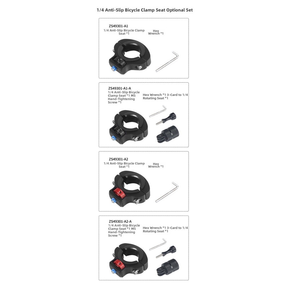 Motorcycle Handlebar Clamp Fits For 2232mm for Pressure Tester and Camera Mount