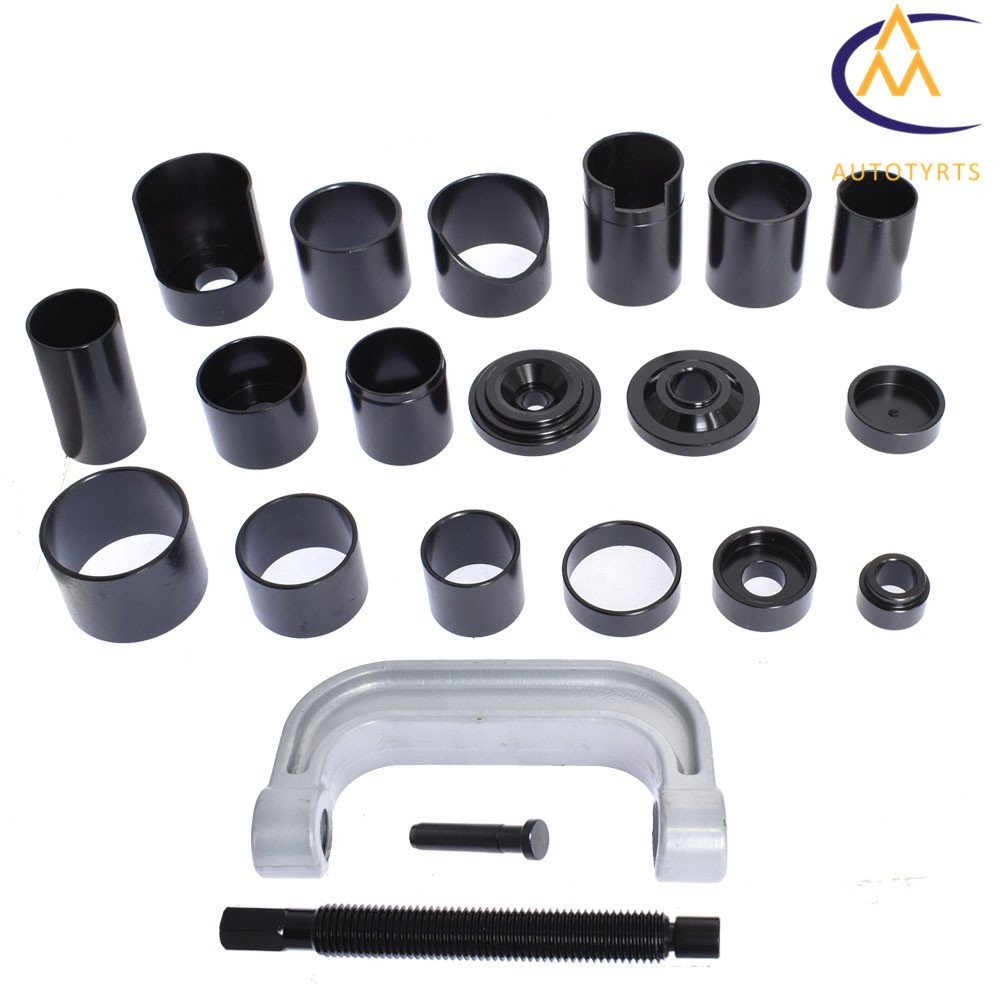 21PCS Auto Repair Service Removal Ball Joint Press Tool Kit & Master Adapter Set