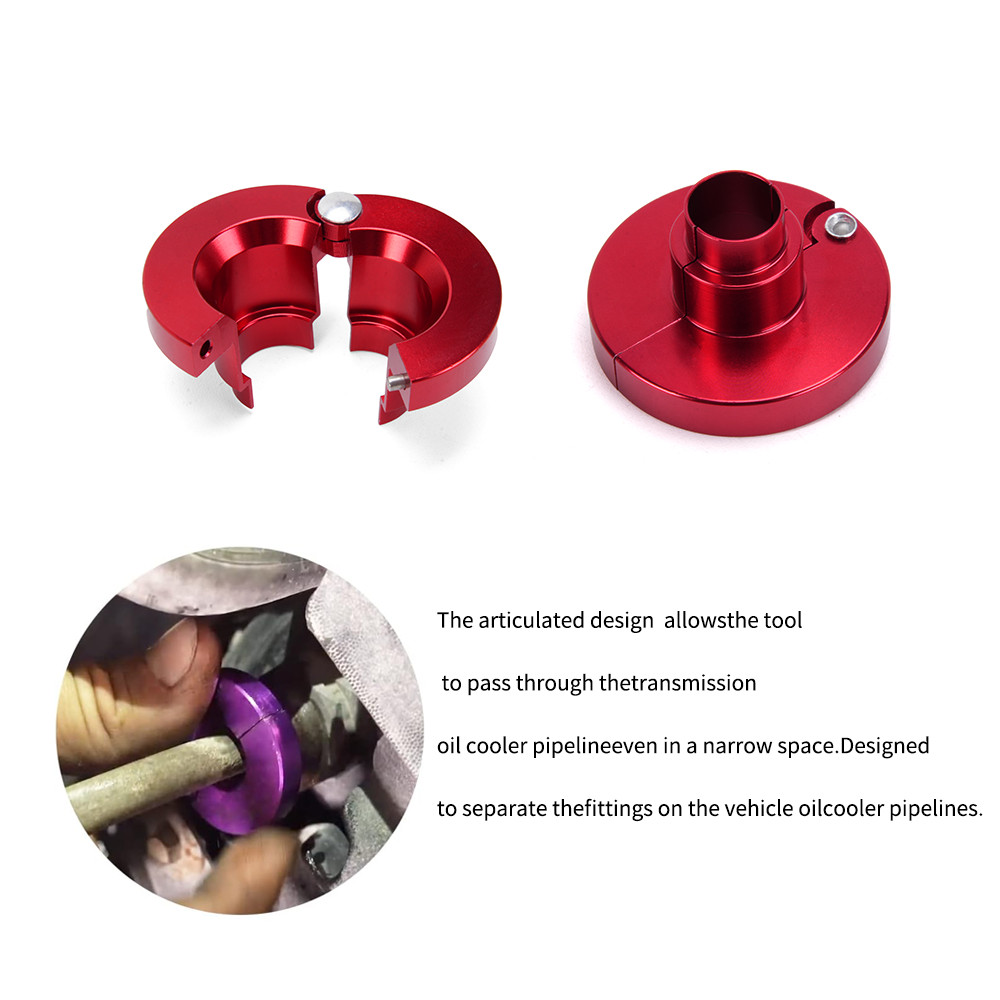 39220 Transmission Oil Cooler Line Disconnect Tool Kit For Ford 3/8″ and 1/2″
