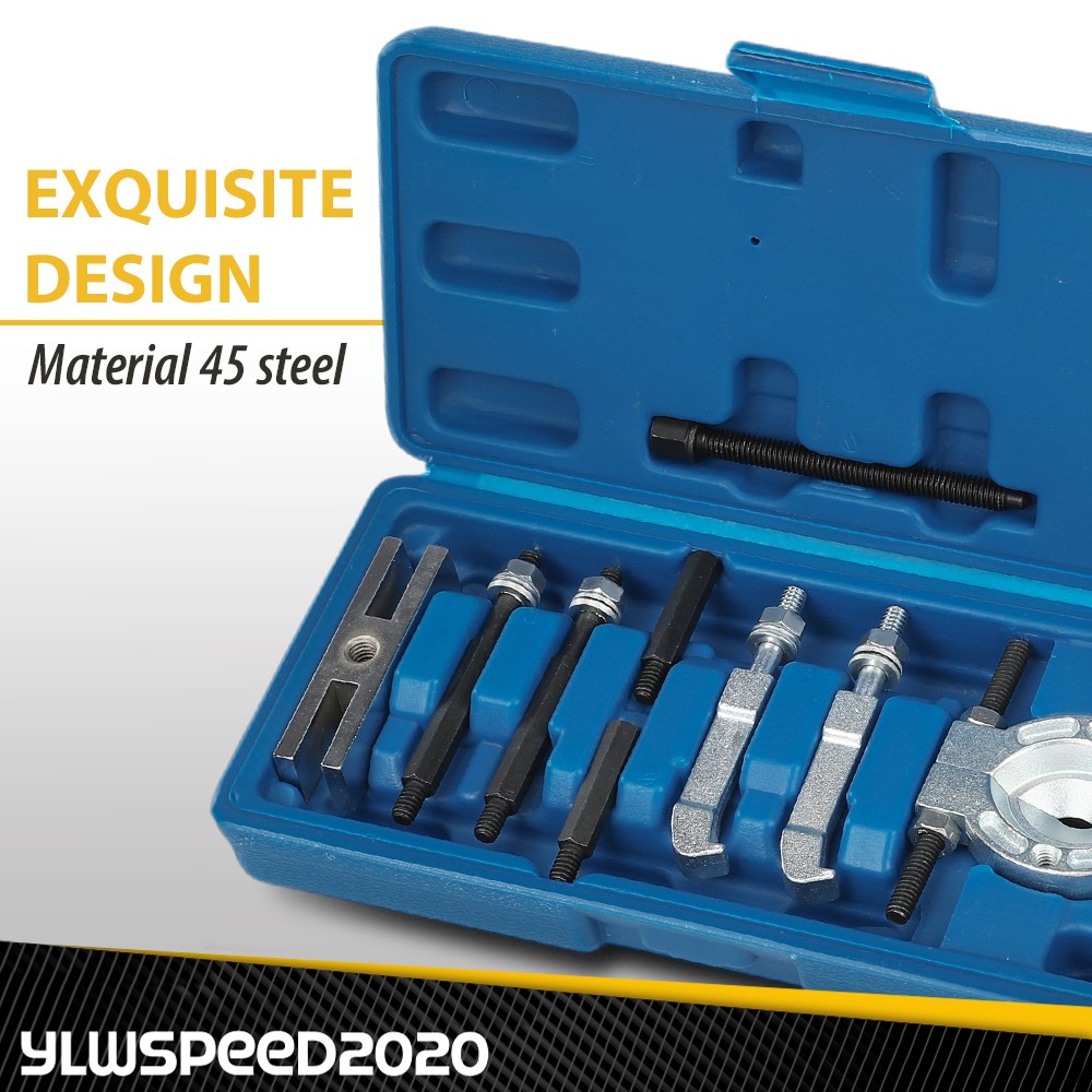 Bearing Puller Separator Set 9pcs 15-58mm Pull Out Jaw Gear Pulley Removal