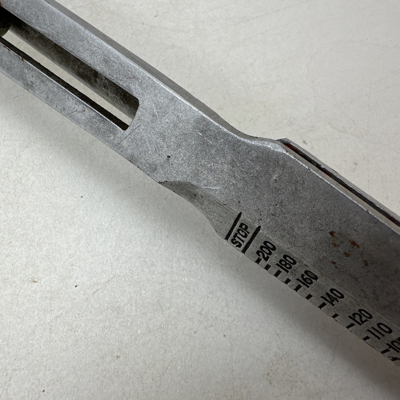 Williams Torque Measurrench S-57 19″ Long 20-200 Foot lbs Torque Wrench