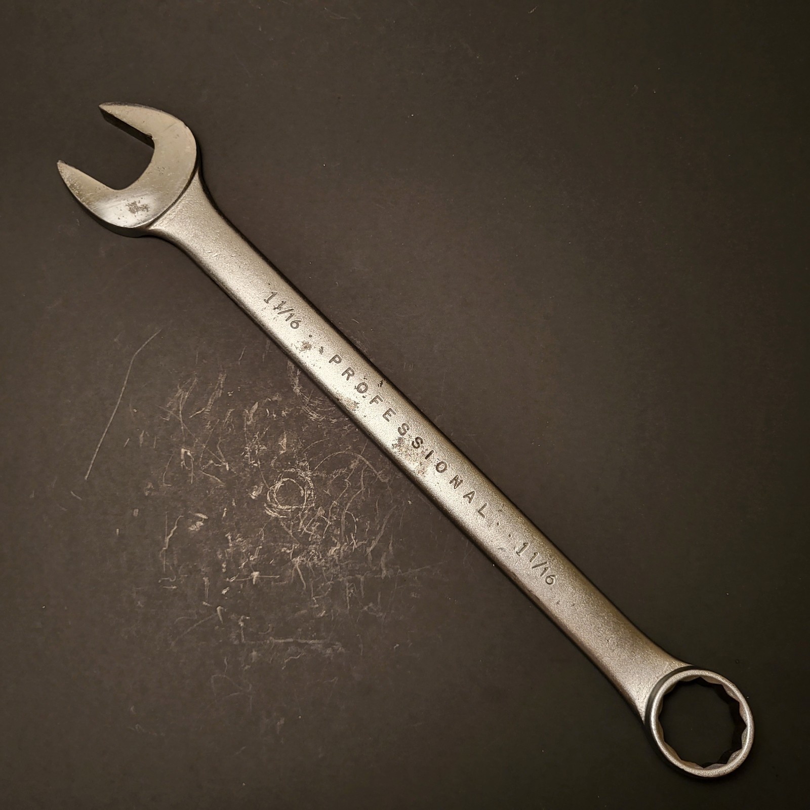 Vintage Proto Professional 1-1/16” combination wrench 12 point made in USA 1234