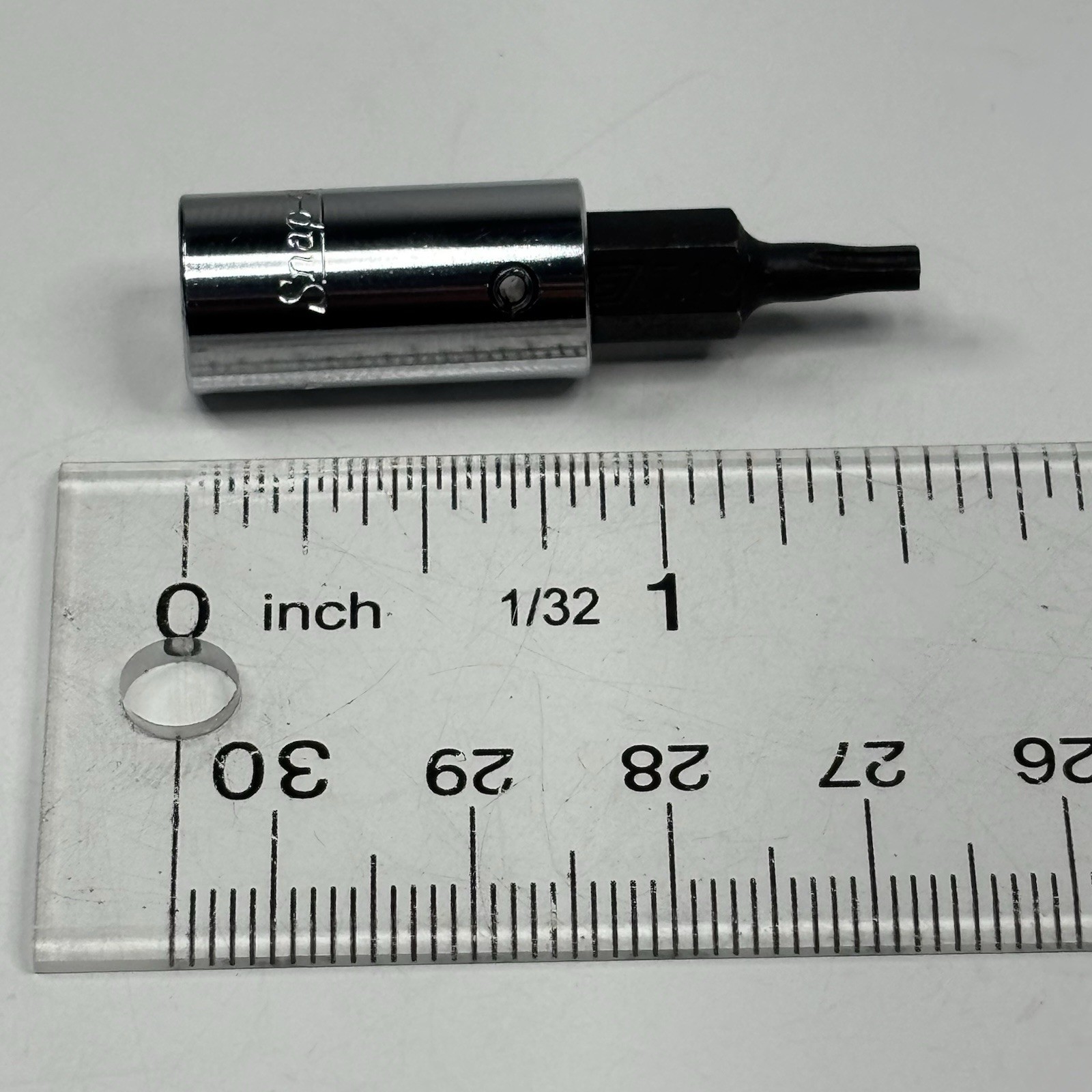 NOS Snap On Tools TTX10 1/4 Dr Torx T10 Standard Bit Socket Driver USA VTG 1986