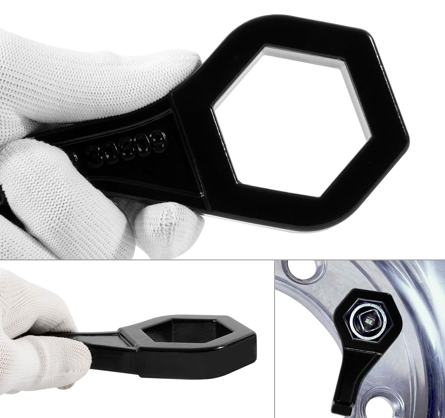 30609 Model TX9 Cap Nut Wrench Outer Nut Wrench SAE 1-1/2″ for Porkchop Style