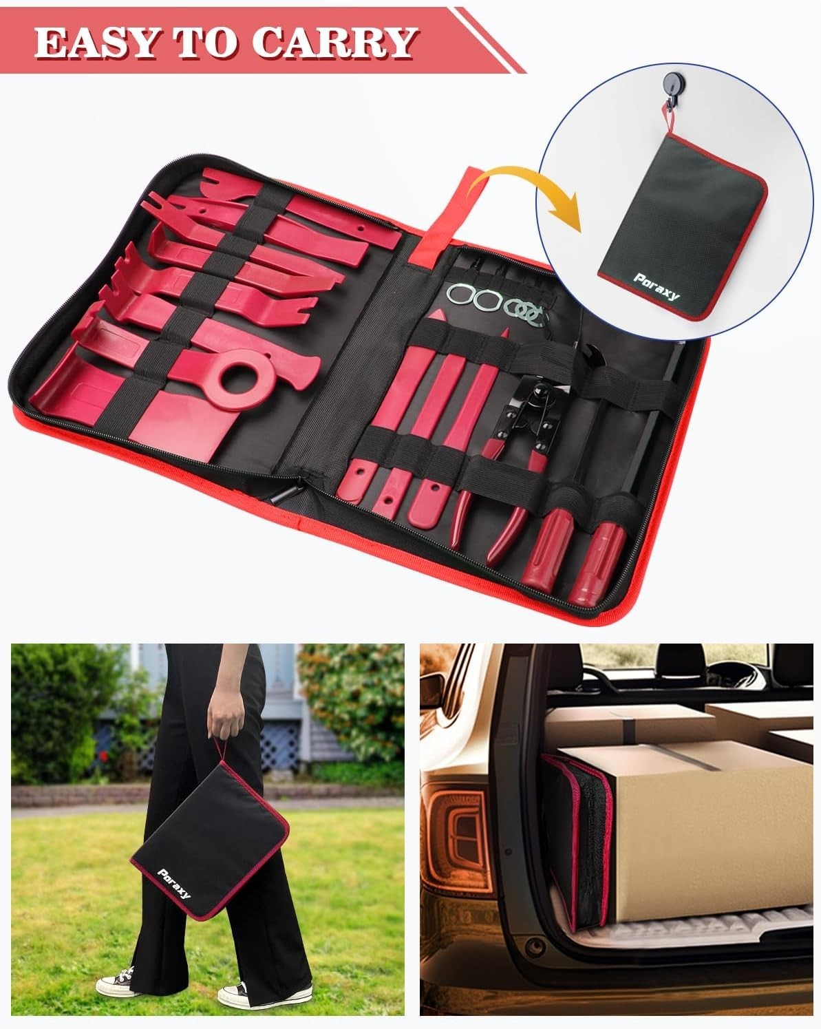 Door Panel Audio Trim Kit with Ergonomic Grip