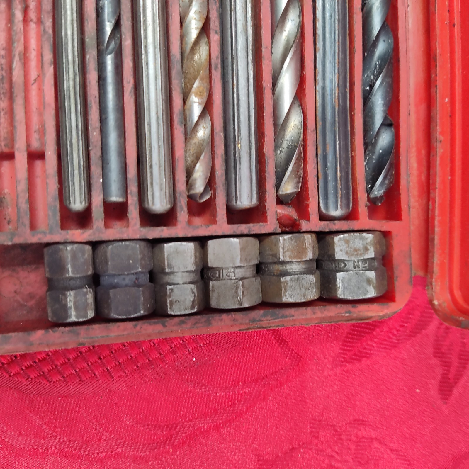 Vintage Blue-Point (Snap-On Corporation) Complete Screw Extractor Set No. 1020
