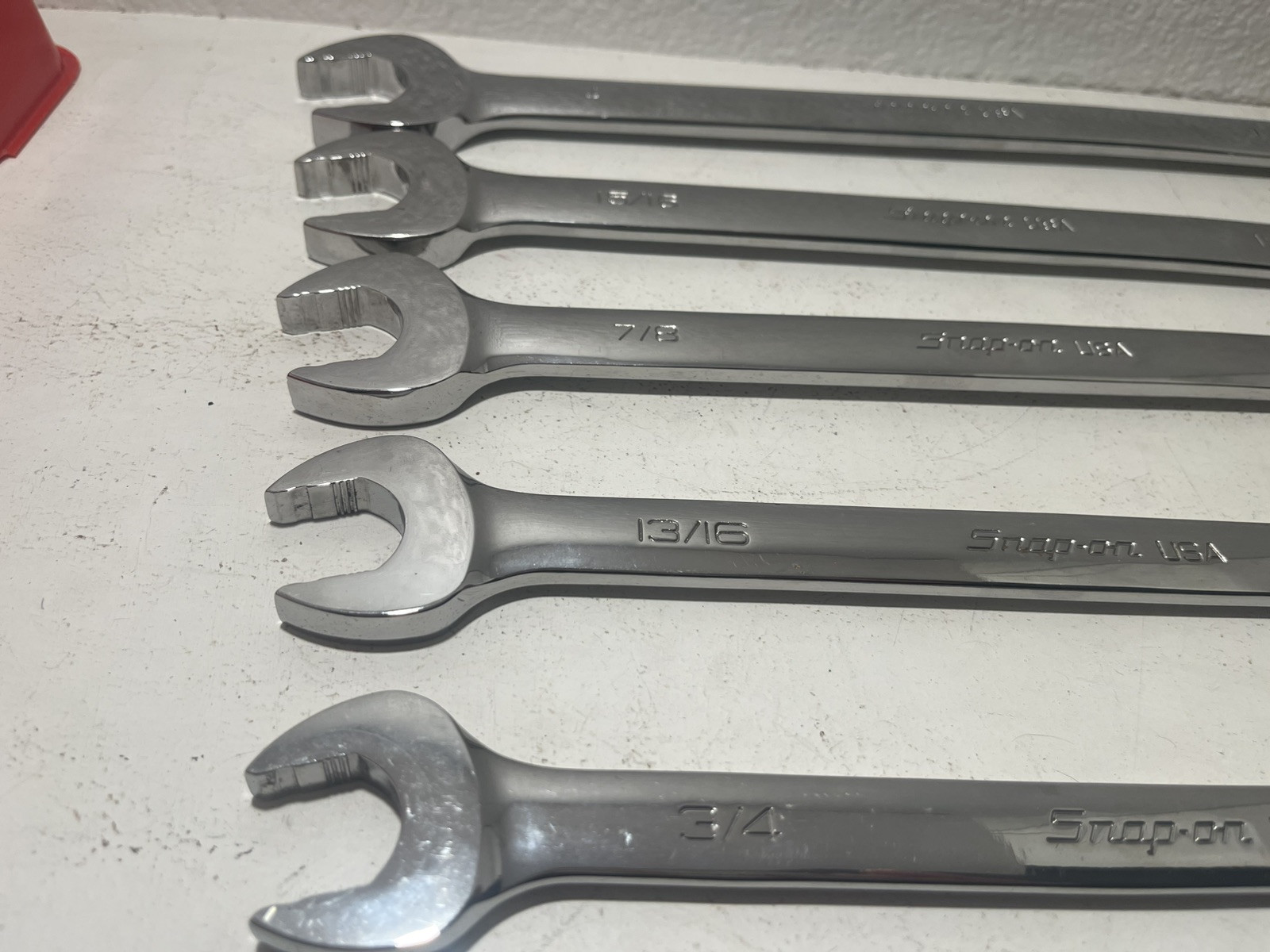 Snap on 11Pieces, 12 poit, SAE Combinacion wrench Set