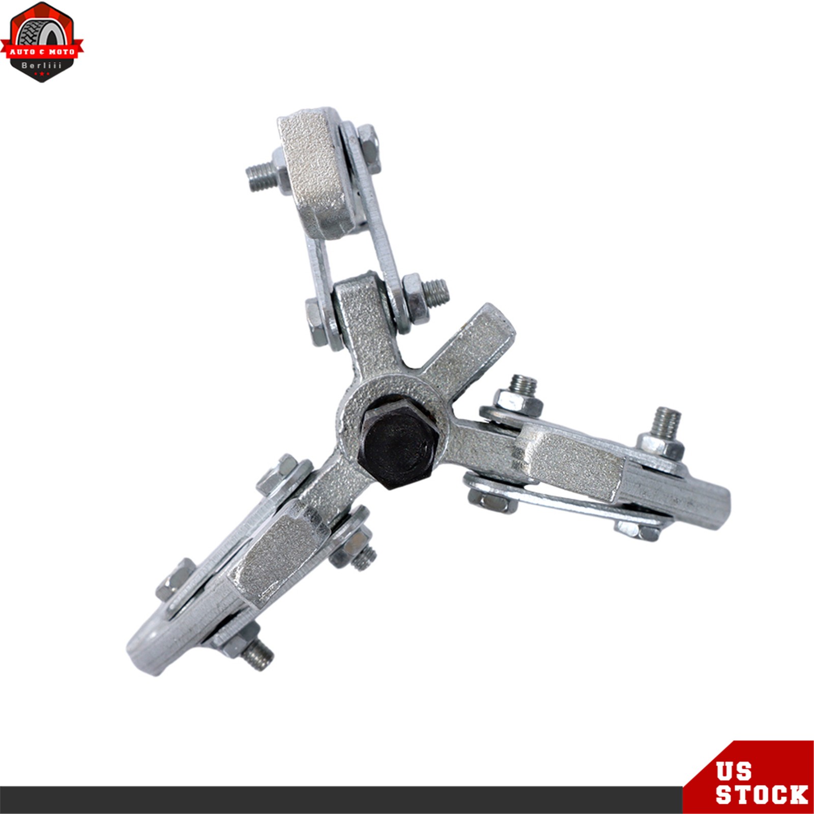 Gear Puller Set 3″ 4″ 6″ 8″ 3-Jaw Bearing Puller Wheel Gear Pulley 4 Pcs