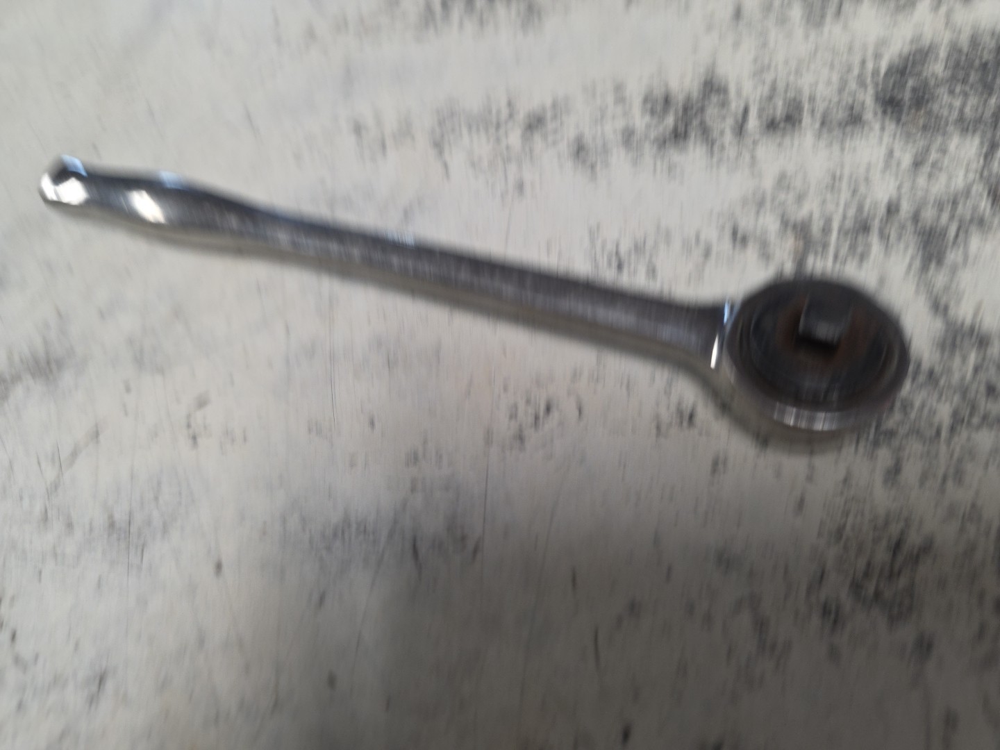 RARE MATCO TOOLS 1/4 DR 7-1/4 INCH EXTRA LONG HANDLE ROUND HEAD RATCHET AR7DP KR
