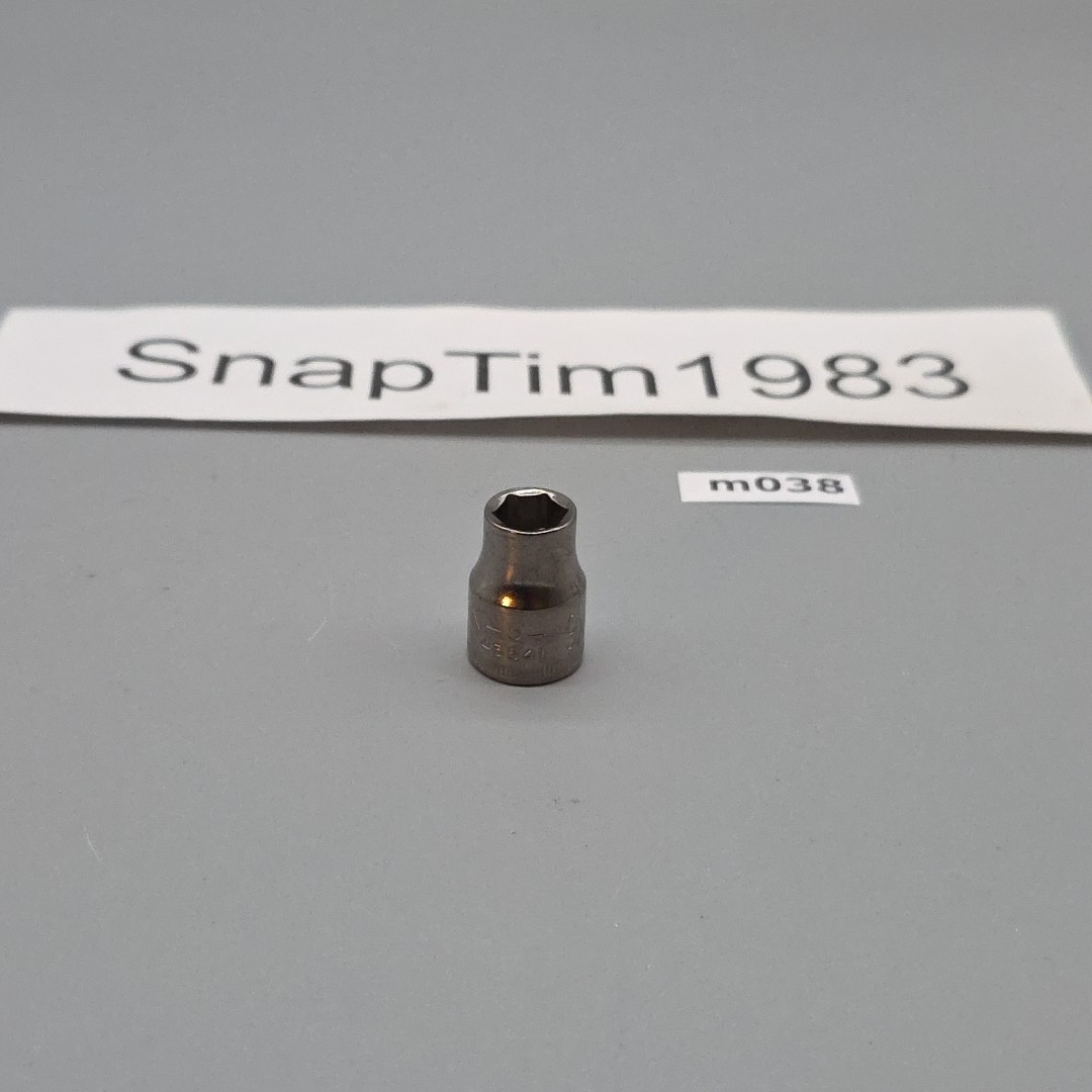 Vintage Craftsman 3/8″ Drive 9mm 6 Point Shallow Socket G -43541 USA