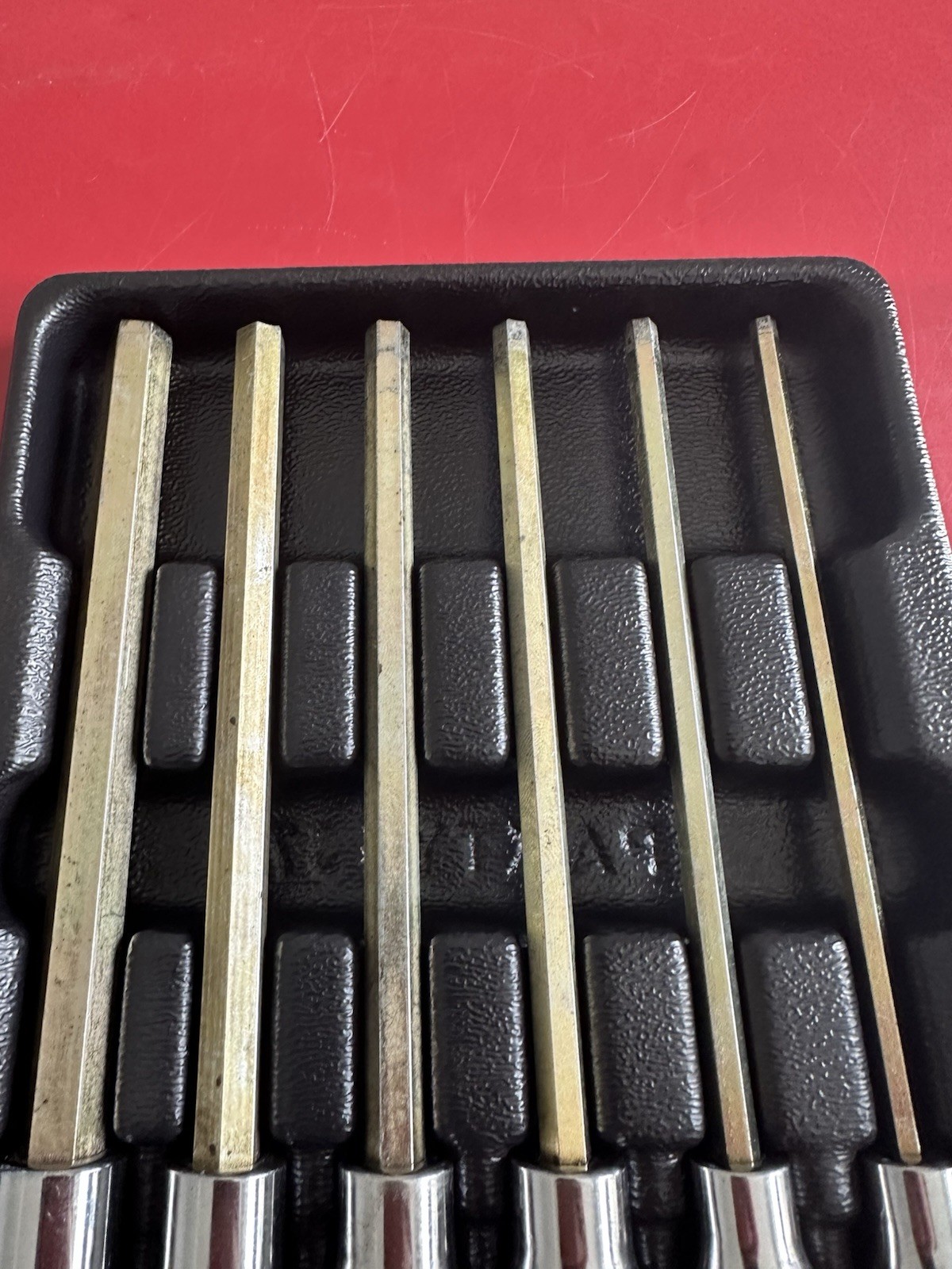 Snap On 6pc 3/8 Metric Long Allen Socket Set 4mm – 10mm 206EFAML..