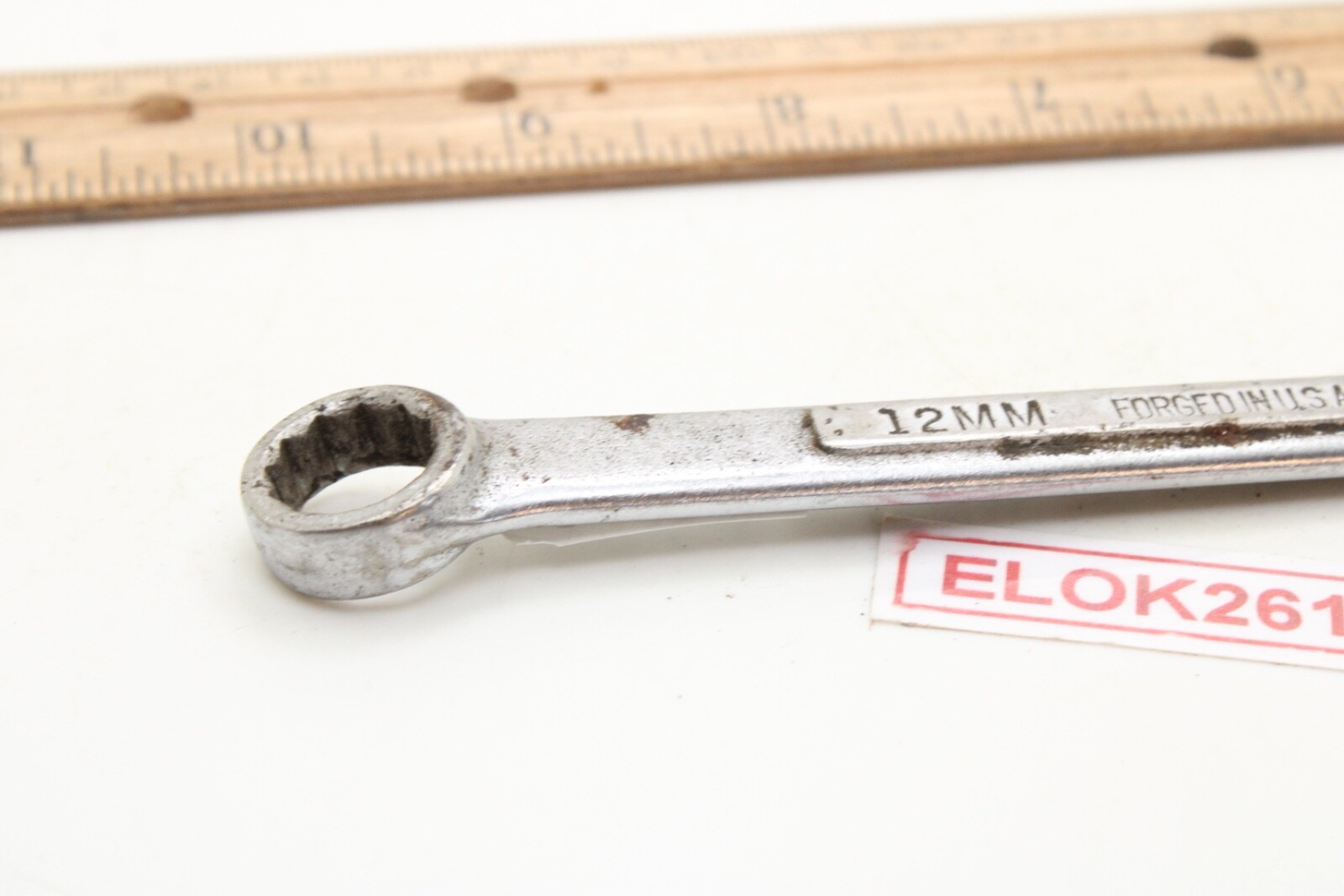Craftsman V-42916 12mm 12 Point Metric Chrome Combination Wrench USA