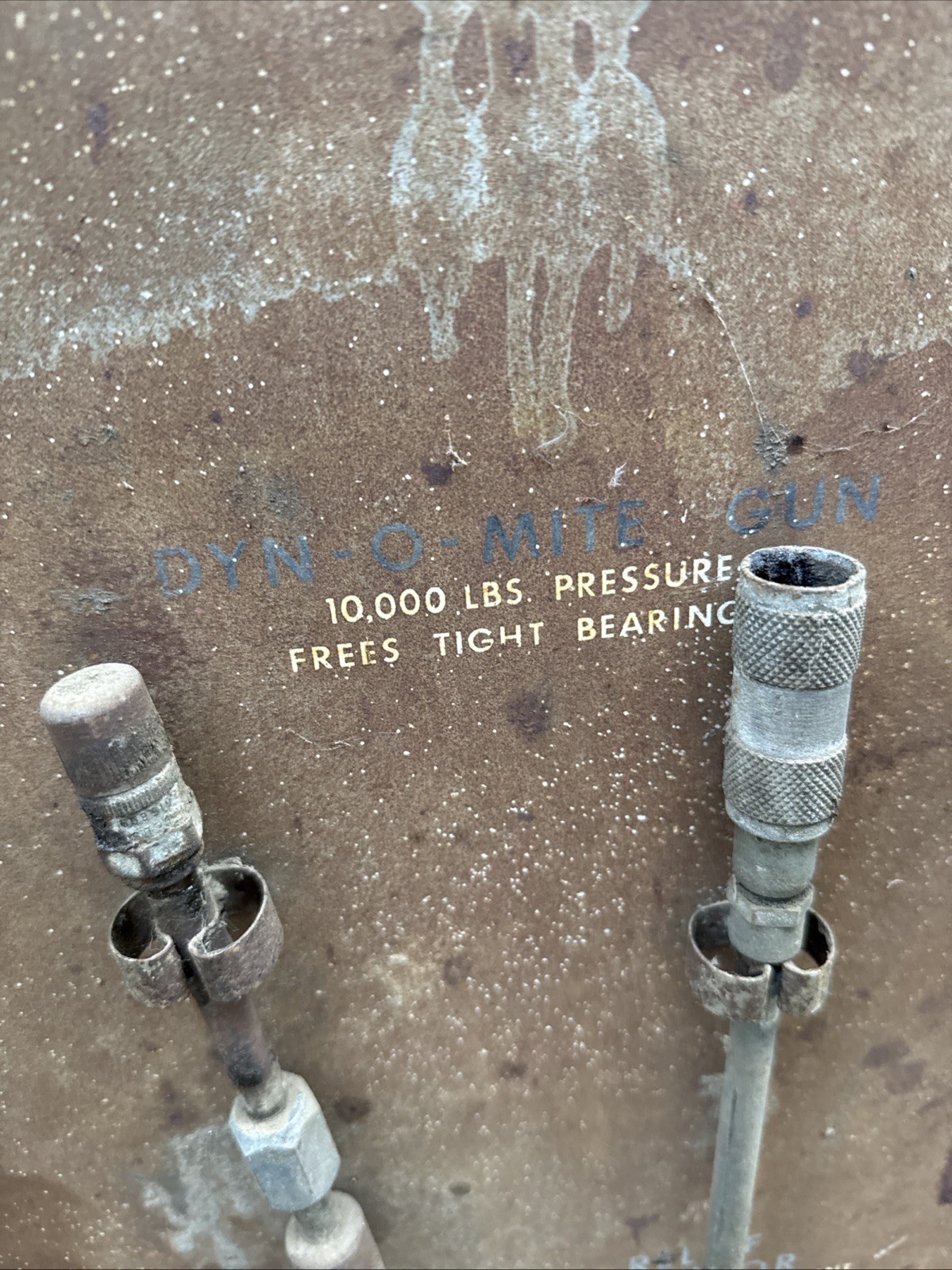 Vintage American Specialised Lubrications Tools Workshop Tool Hanging Board