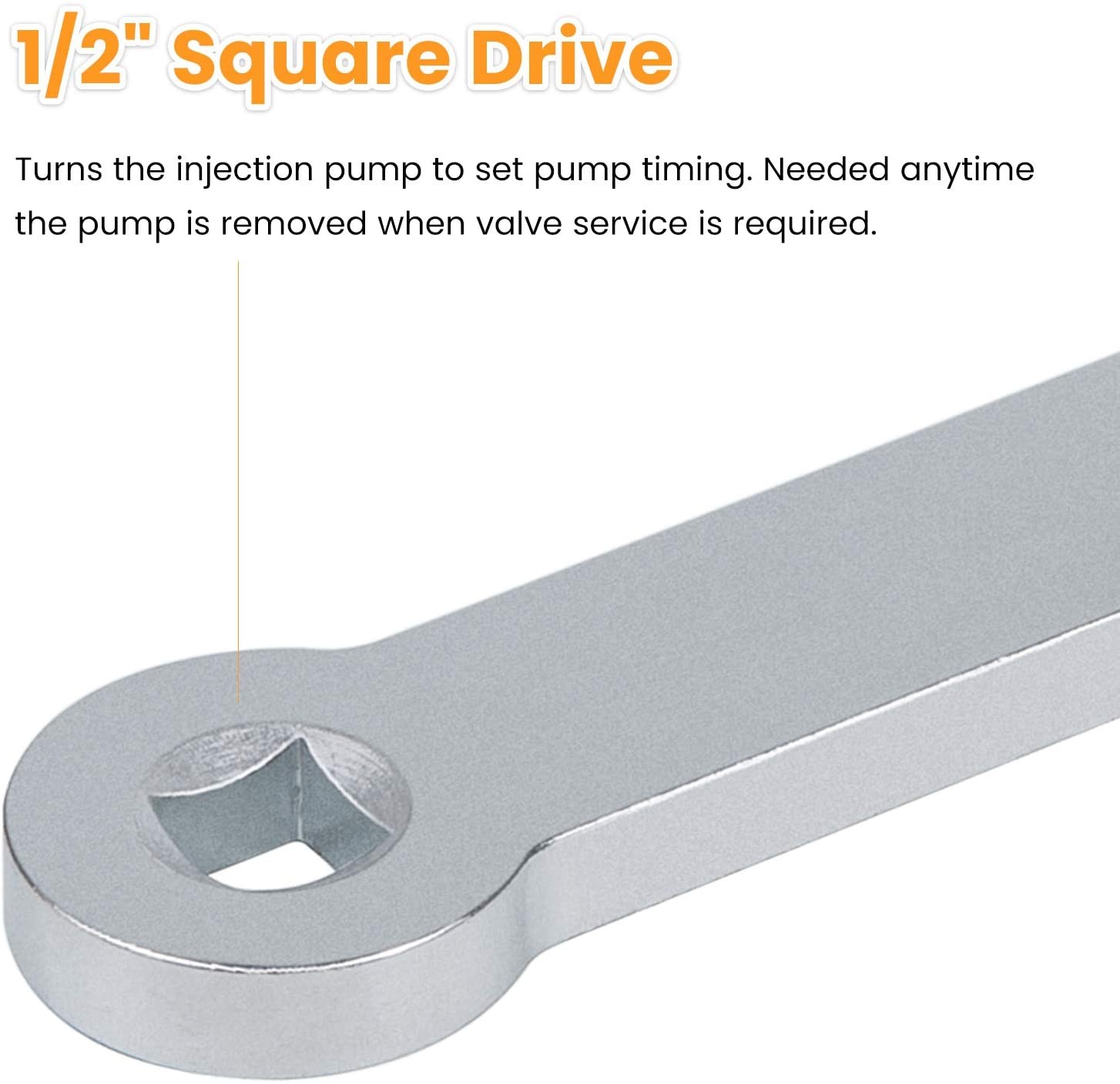 J-29872-A Injection Pump Wrench Tool 6083 For GM C/K G/P 6.2L 6.5L Diesel Engine