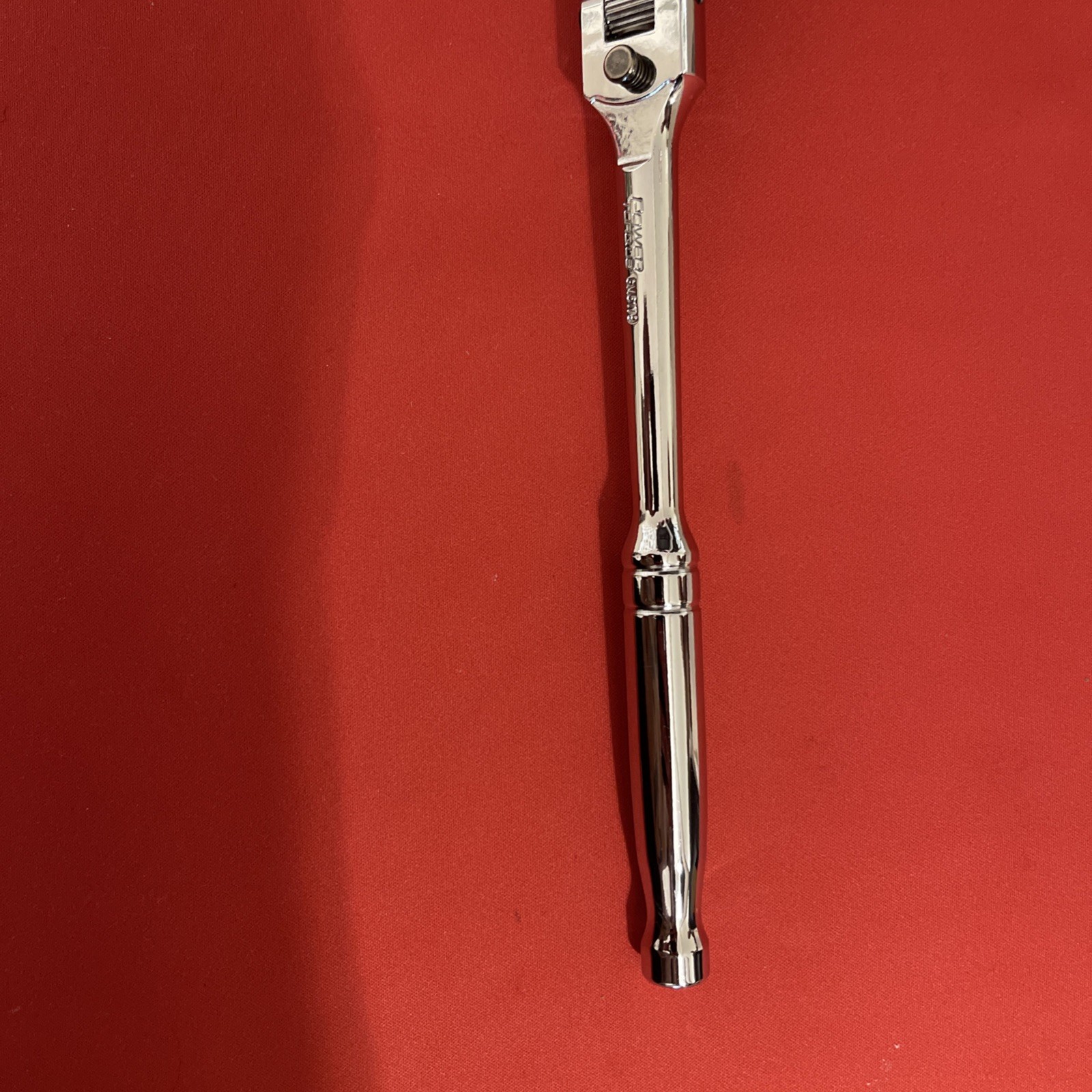 Power Torque GM6179. 3/8” Drive, Flex Head, Quick Release Chrome Ratchet Wrench